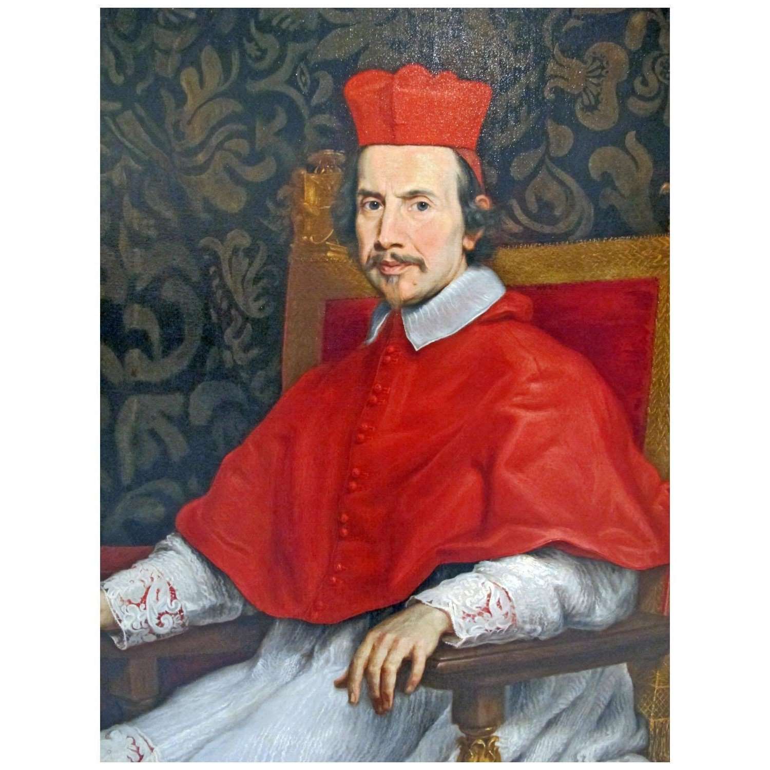  Giovanni Battista Gaulli. Cardinale Marco Galli. 1680. MNAR Bucurest