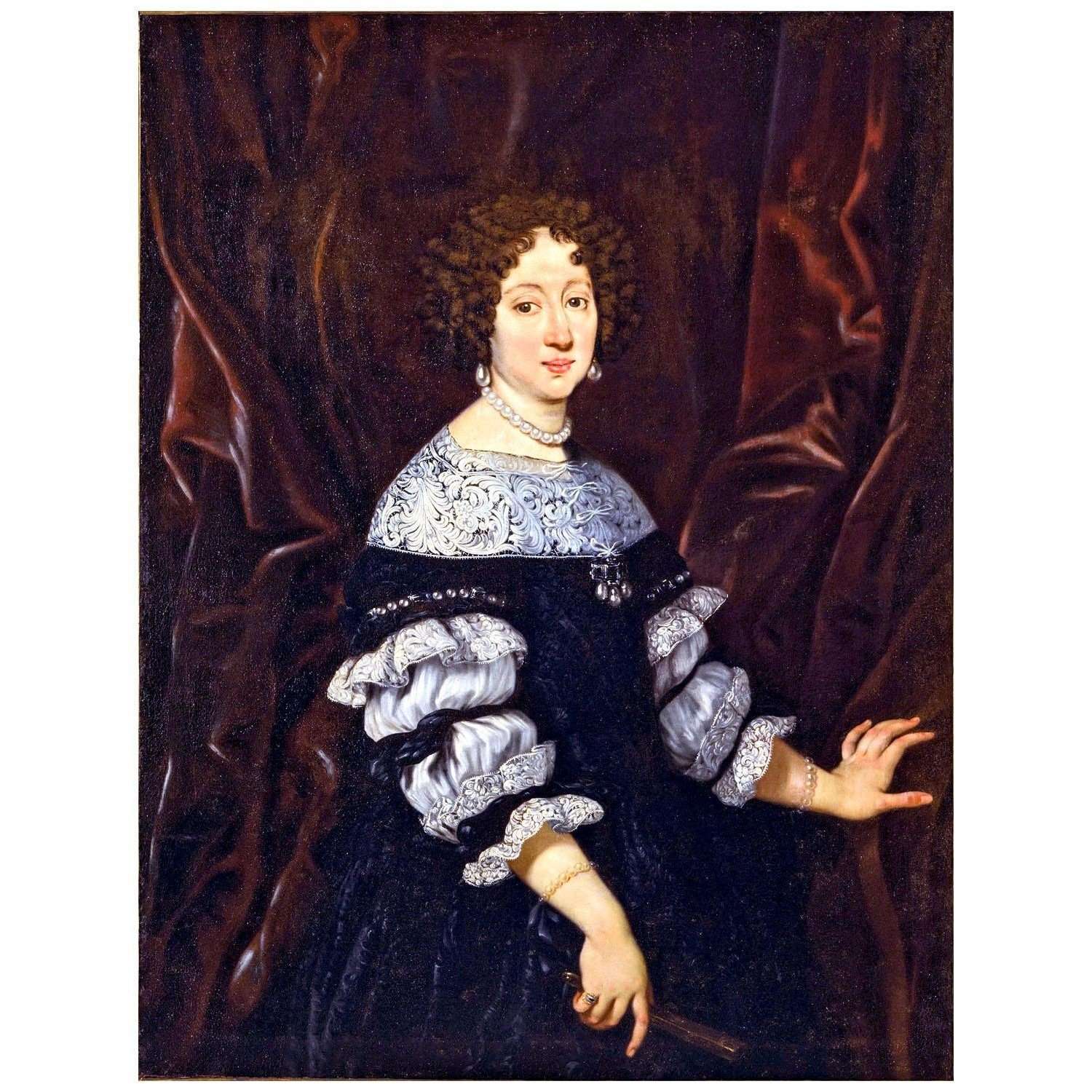  Giovanni Battista Gaulli. Margherita Luisa dOrleans. 1685. Museo dei Medici Firenza
