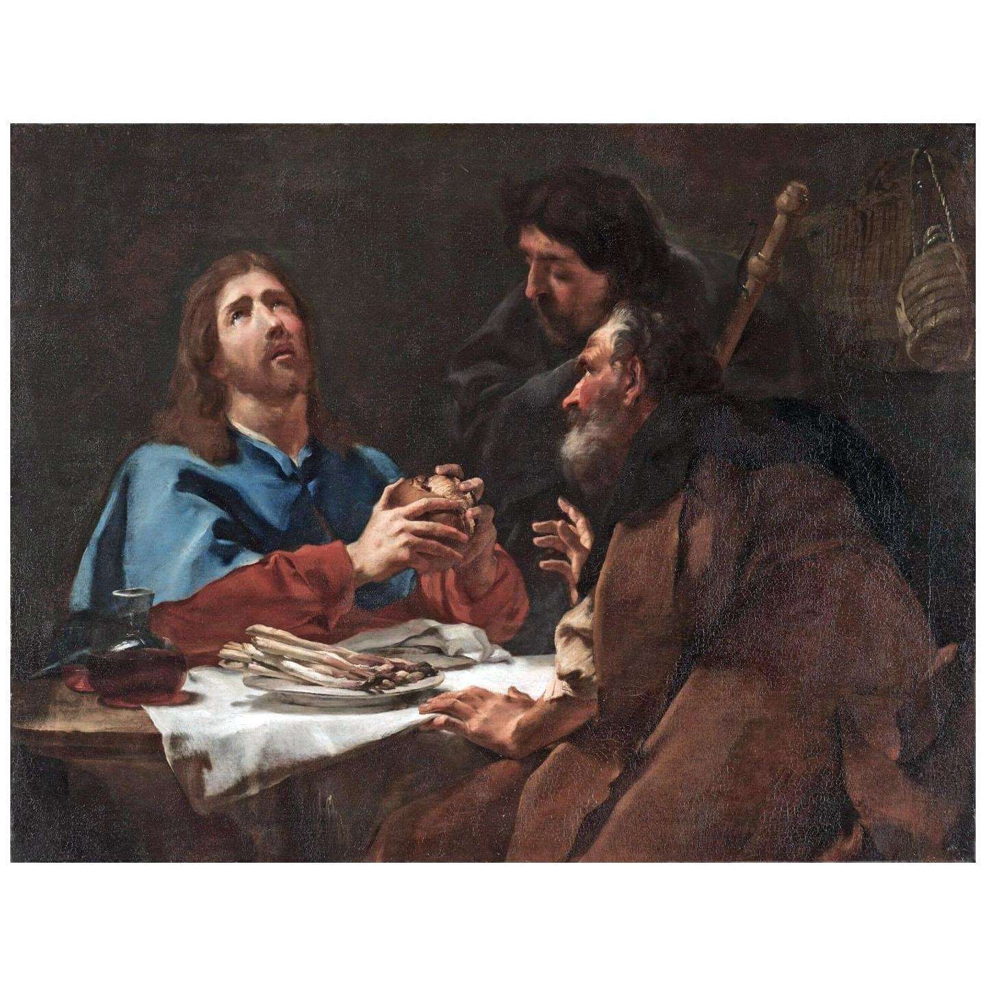   Giambattista Piazzetta. La cena di Emmaus. 1720. Cleveland Museum of Art