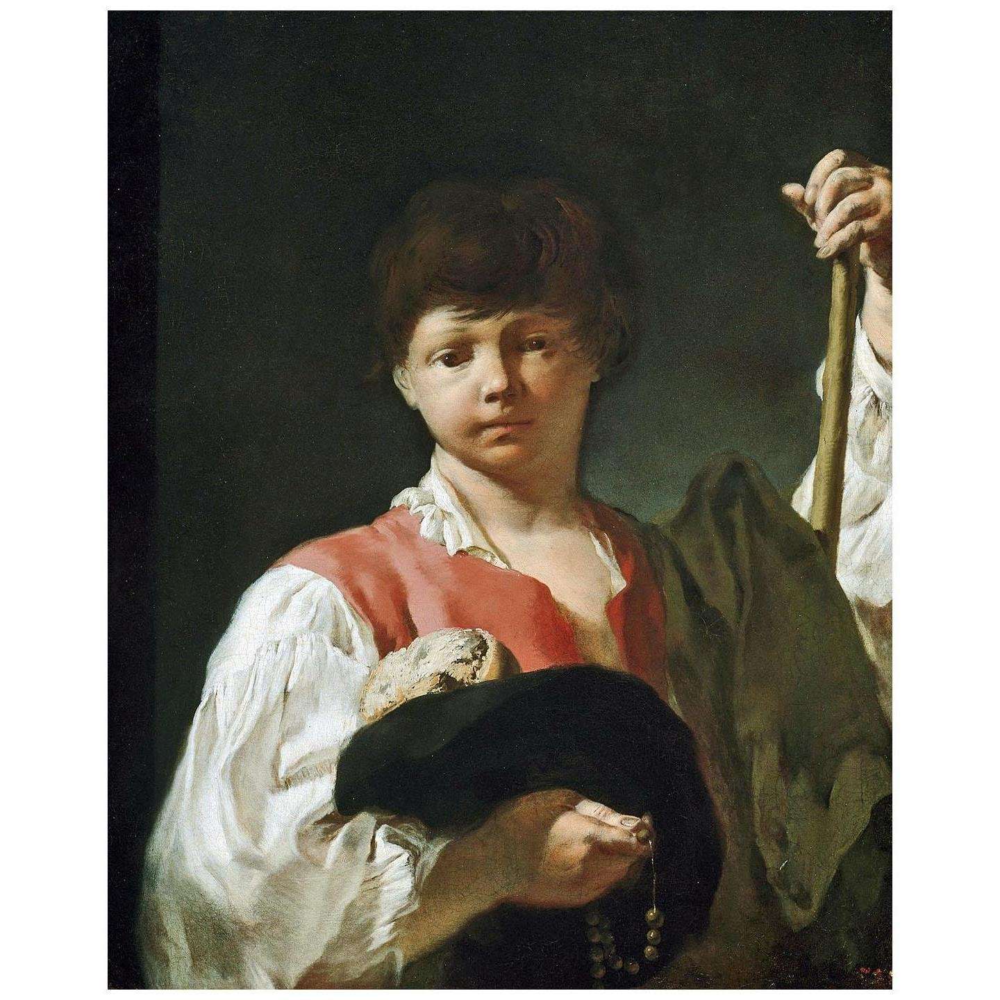   Giambattista Piazzetta. Il ragazzo mendicante. 1725. Art Institute of Chicago