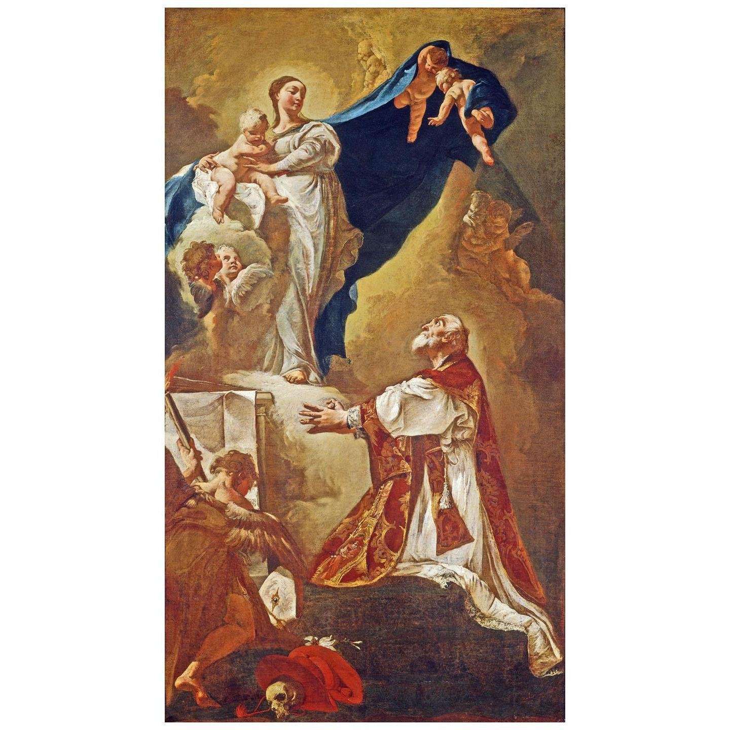   Giambattista Piazzetta. Madonna col Bambino e San Filippo. 1725. NGA Washington