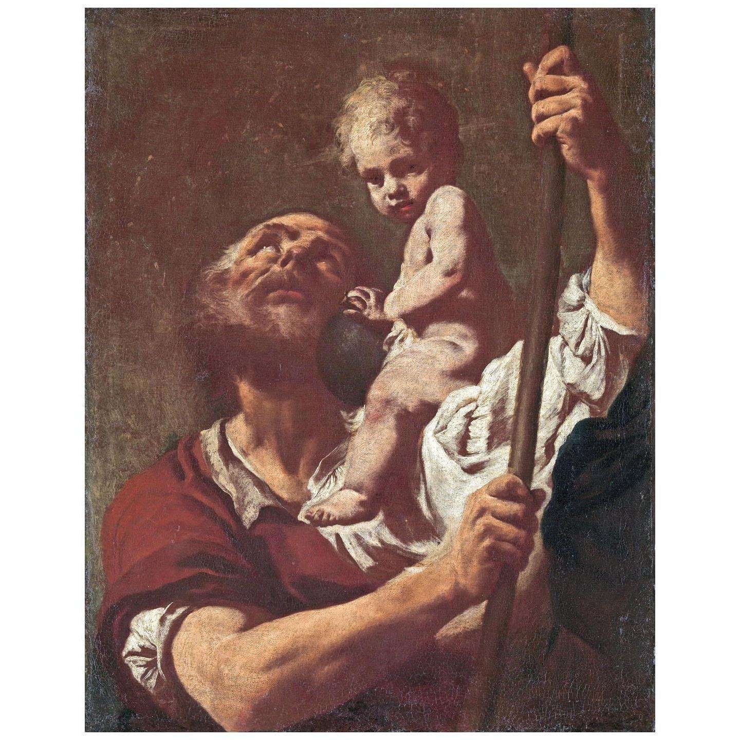   Giambattista Piazzetta. San Cristoforo. 1730. Metropolitan Museum New York