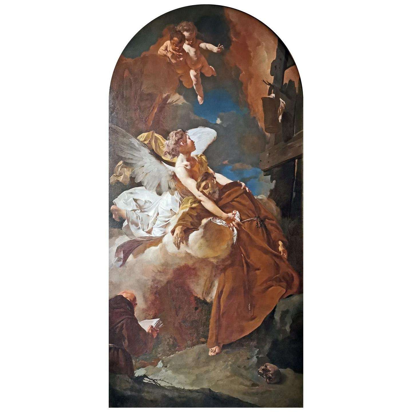   Giambattista Piazzetta. Estasi di San Francesco. 1735. Museo Civico Vicenza