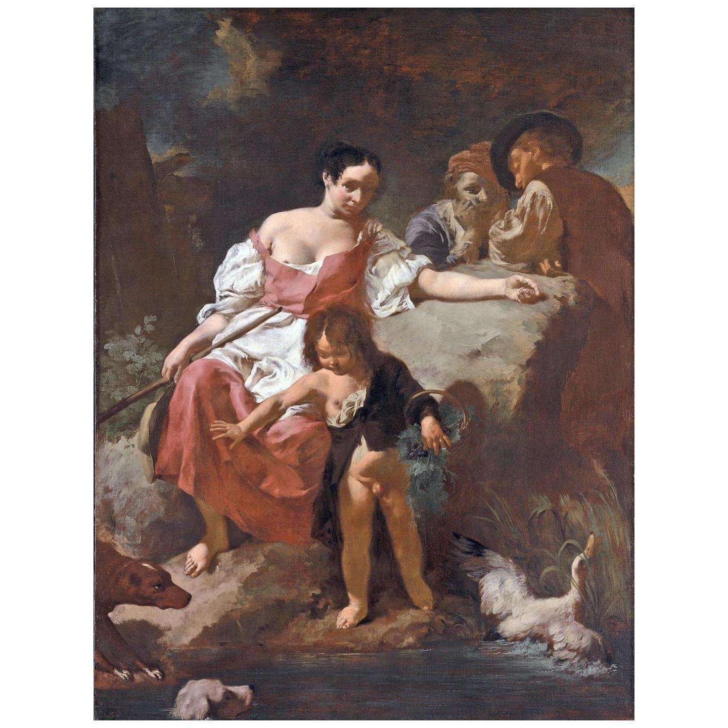   Giambattista Piazzetta. Scena pastorale. 1740. Art Institute of Chicago