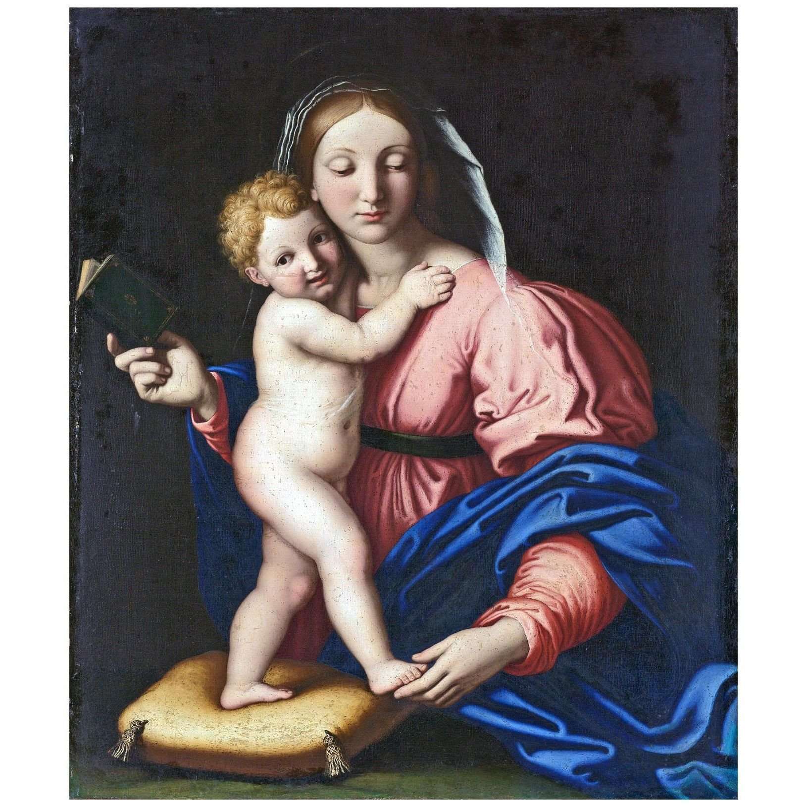  Giovanni Sassoferrato. Madonna col Bambino. 1640. Rijksmuseum Amsterdam
