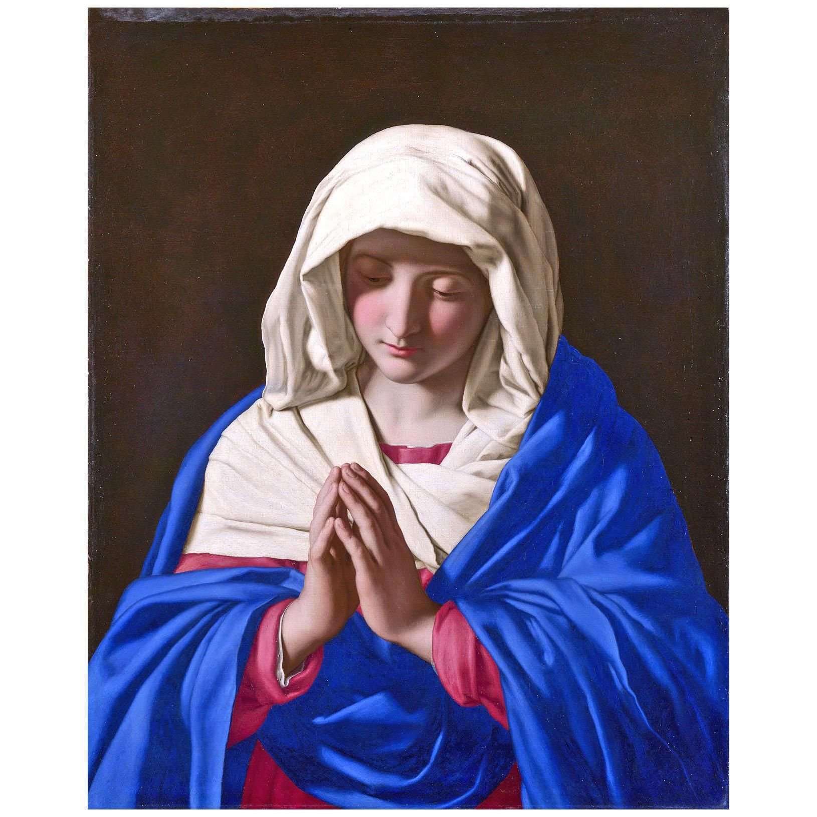  Giovanni Sassoferrato. Vergine rezando. 1645. National Gallery London
