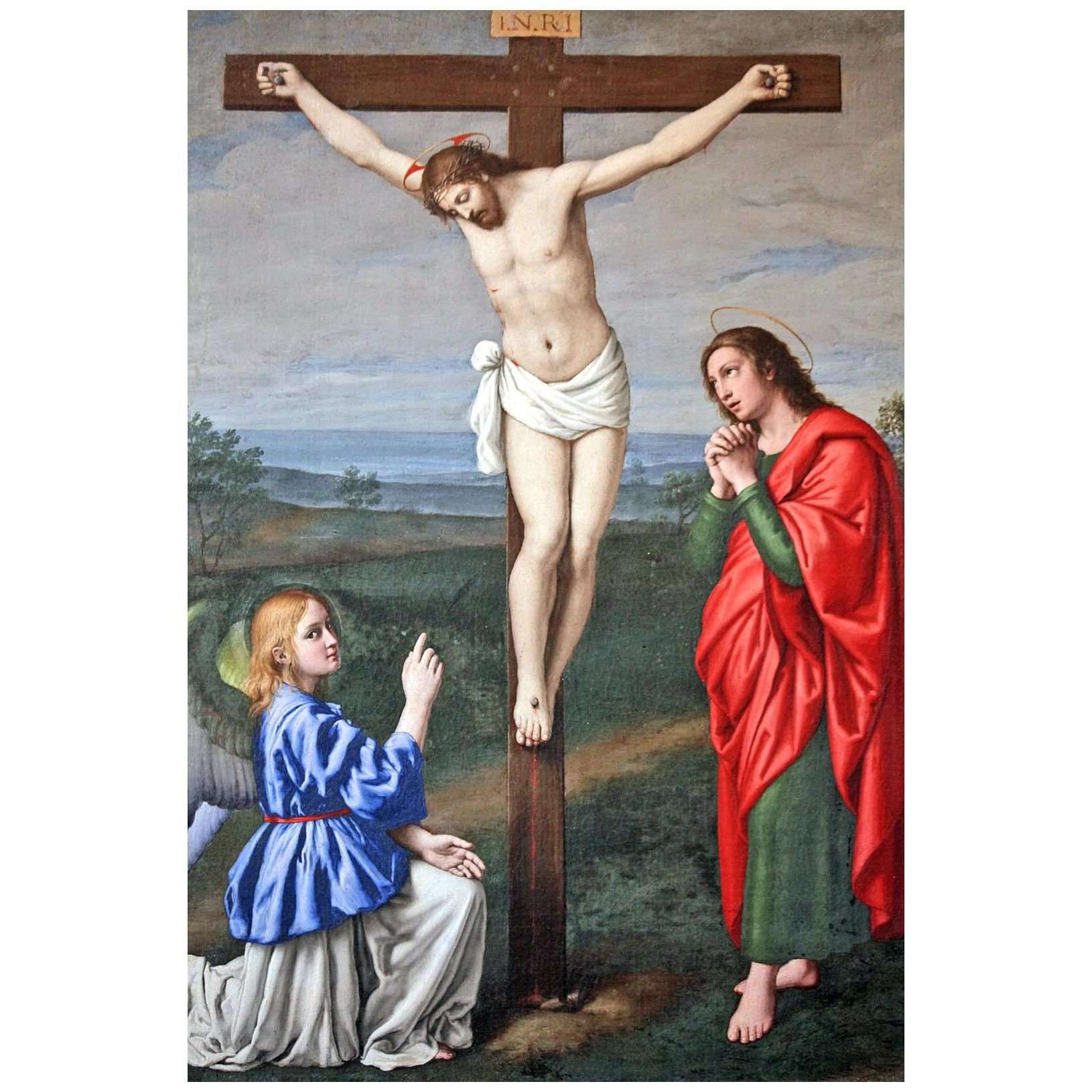  Giovanni Sassoferrato. Cristo Crocifisso. 1645. Palazzo Ducale di Urbino
