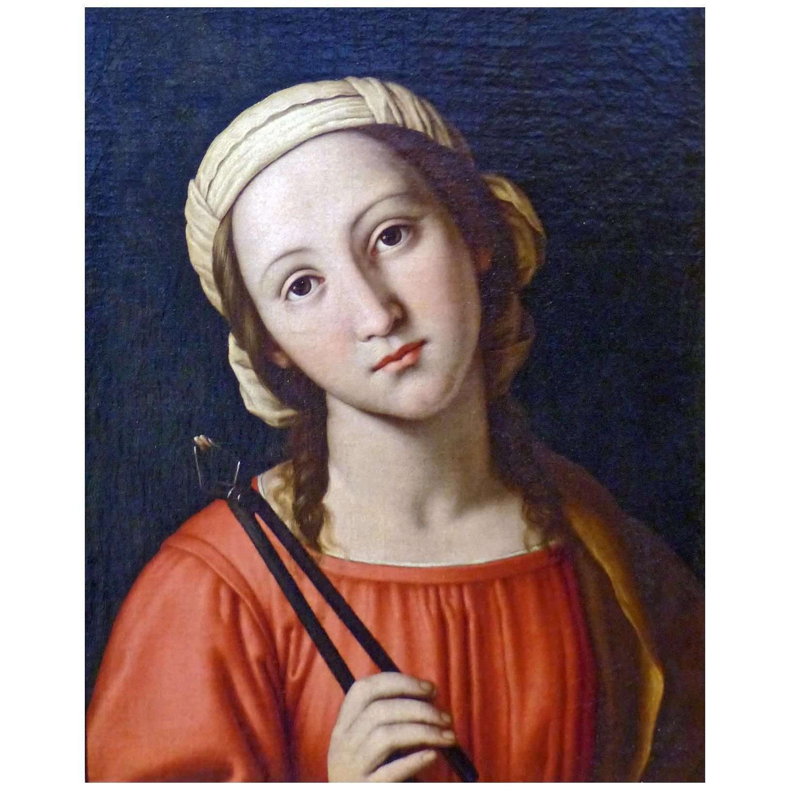 Giovanni Sassoferrato. Santa Apollonia. 1650. Musee Fabre Montpellier