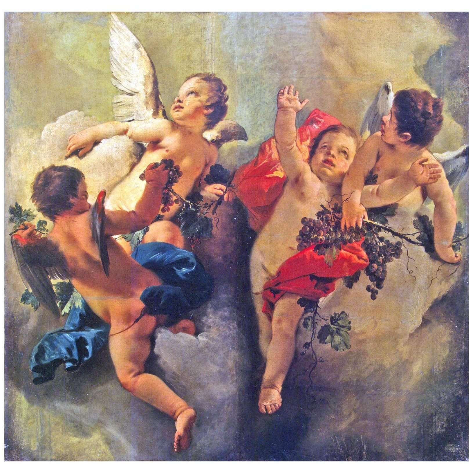   Giovanni Battista Tiepolo. Allegoria dell'autunno. 1740-1745. Hermitage