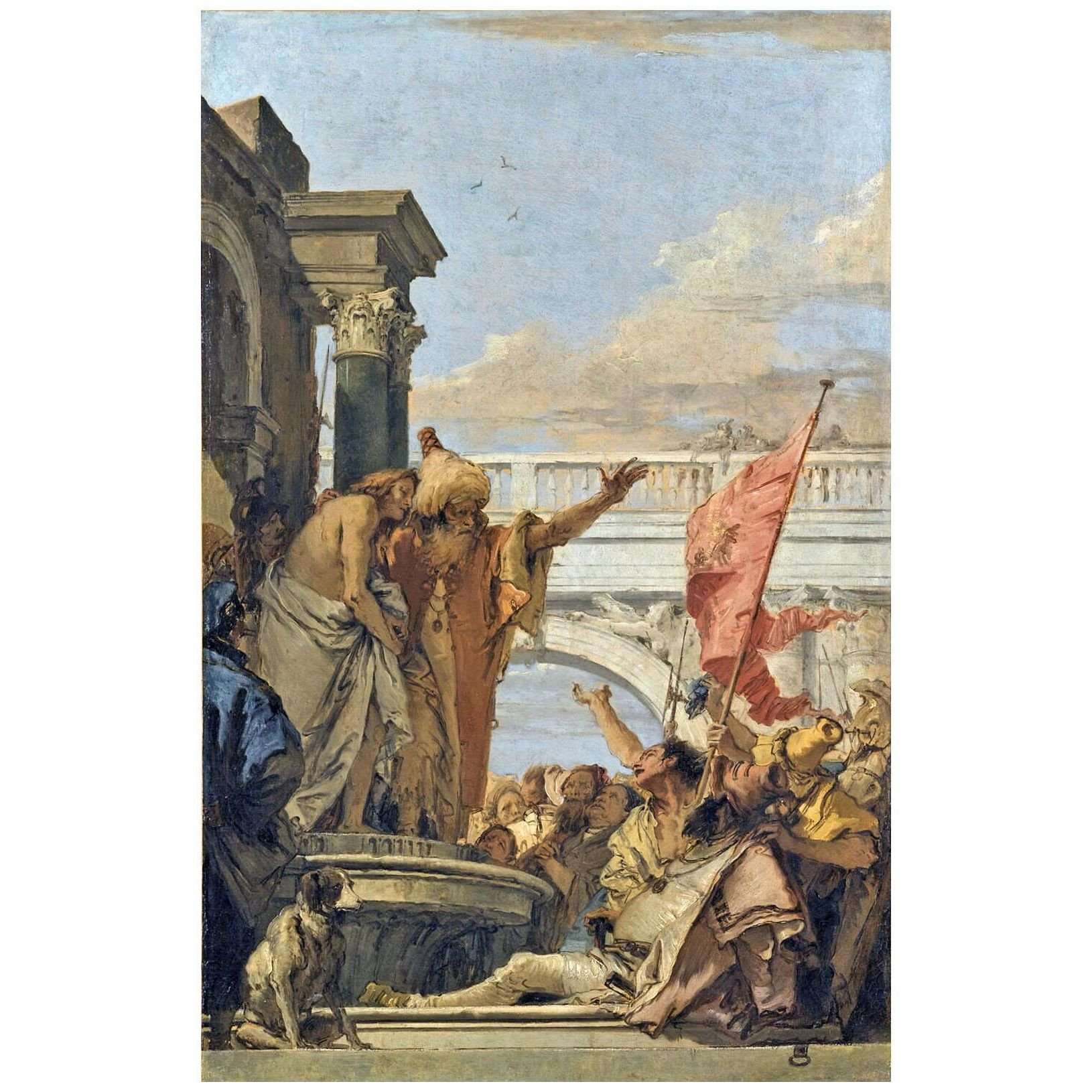   Giovanni Battista Tiepolo. Ecce Homo. 1760. Louvre