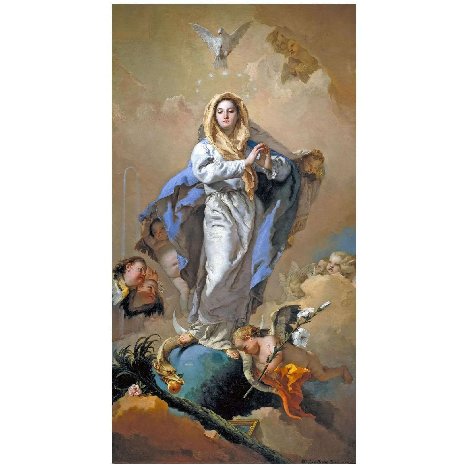   Giovanni Battista Tiepolo. Inmaculada Concepci?n. 1767-1769. Prado