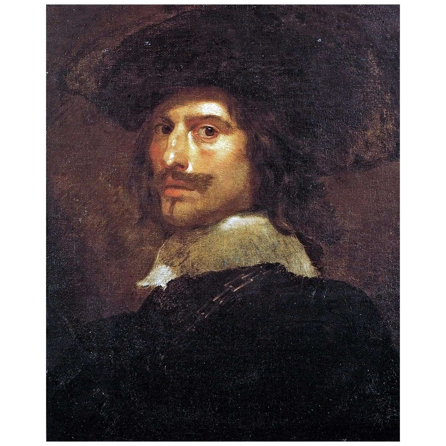  Giovanni Castiglione. Ritratto di Gian Lorenzo Bernini. 1634. Palazzo Bianco Genova