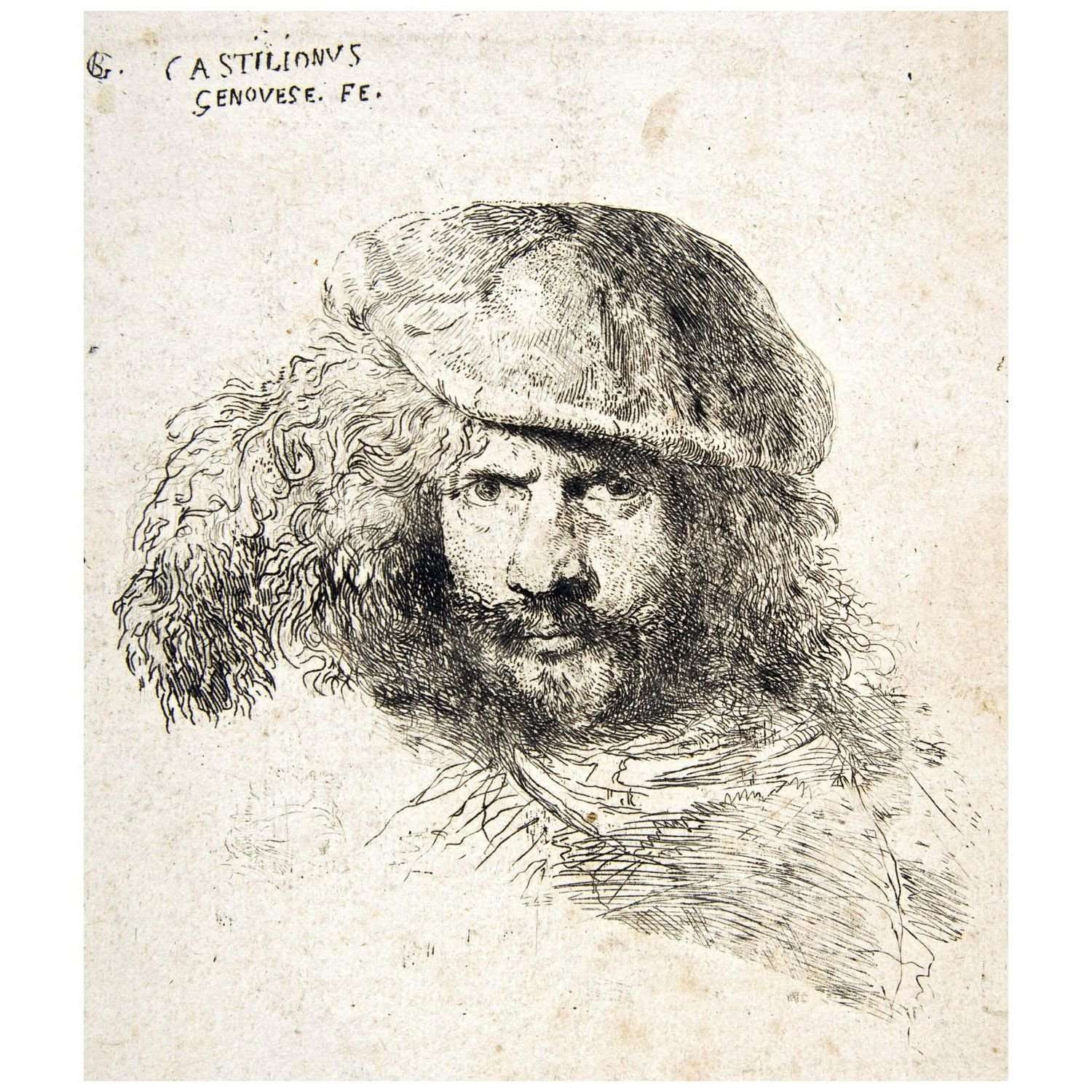  Giovanni Castiglione. Possibile autoritratto. 1640. Metropolitan Museum NY