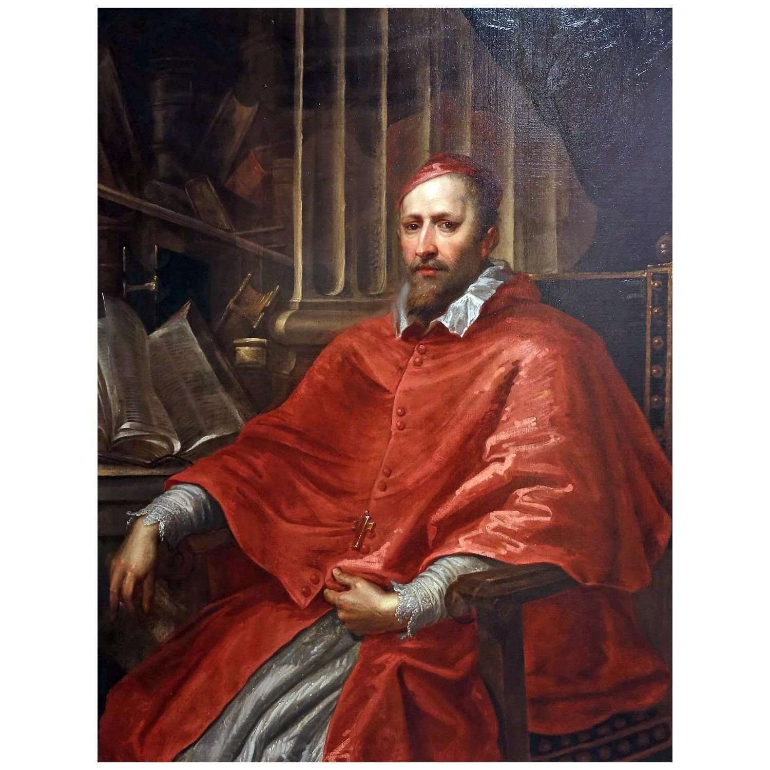  Giovanni Castiglione. Cardinale Ottaviano Raggi. 1641. Palazzo Rosso Genova