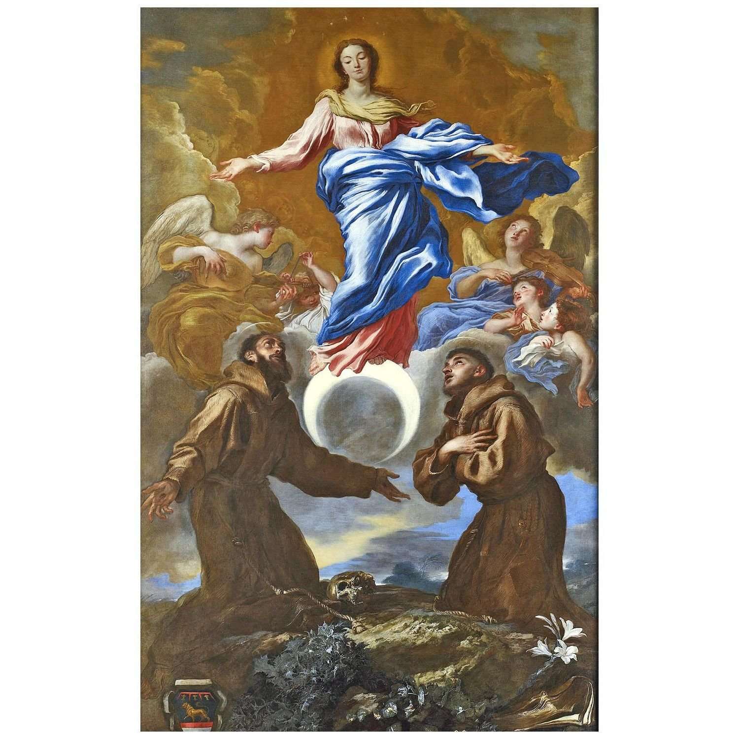  Giovanni Castiglione. Immaculate Conception. 1649. Minneapolis Institute of Art