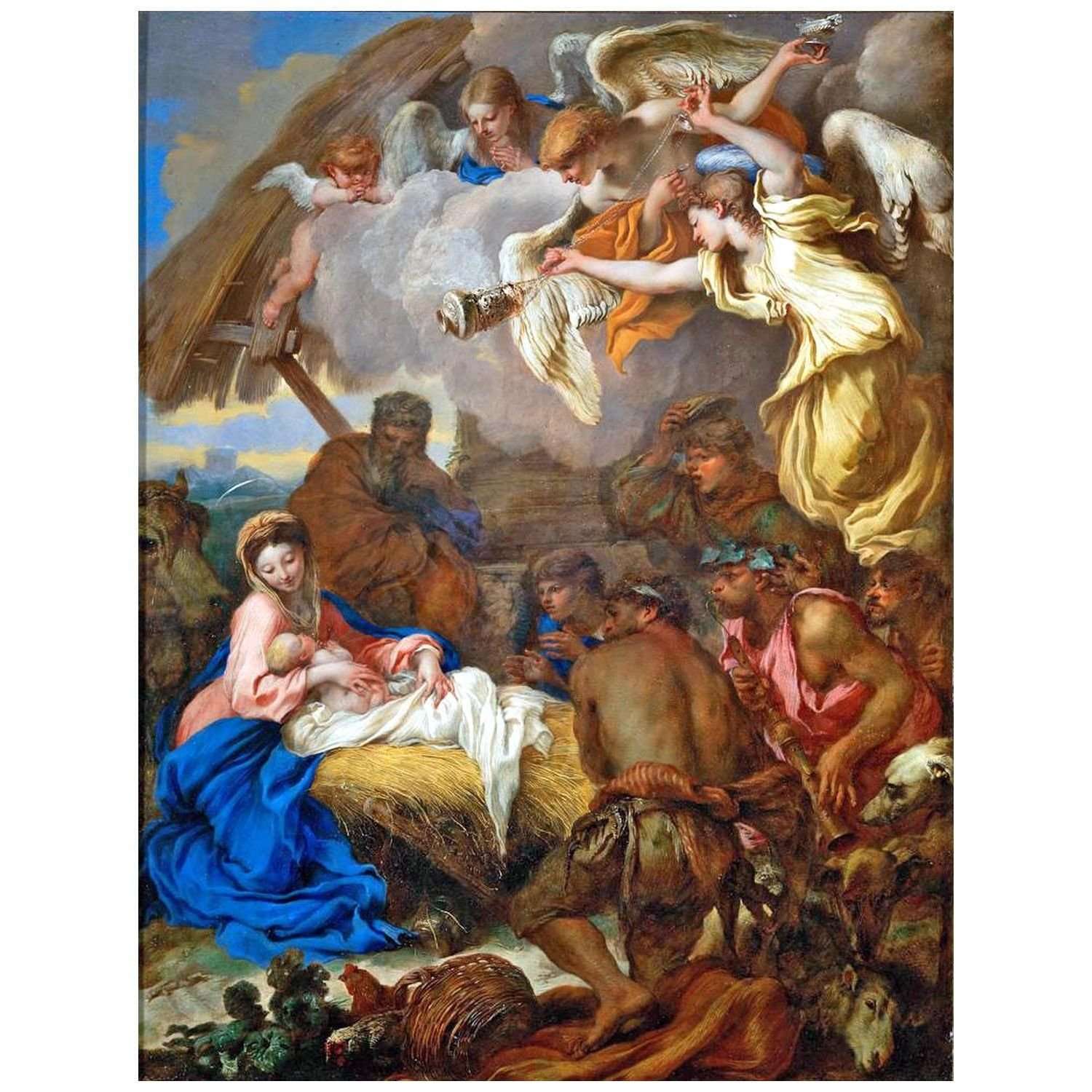 Giovanni Castiglione. Adorazione dei Pastori. 1659. Musee du Louvre