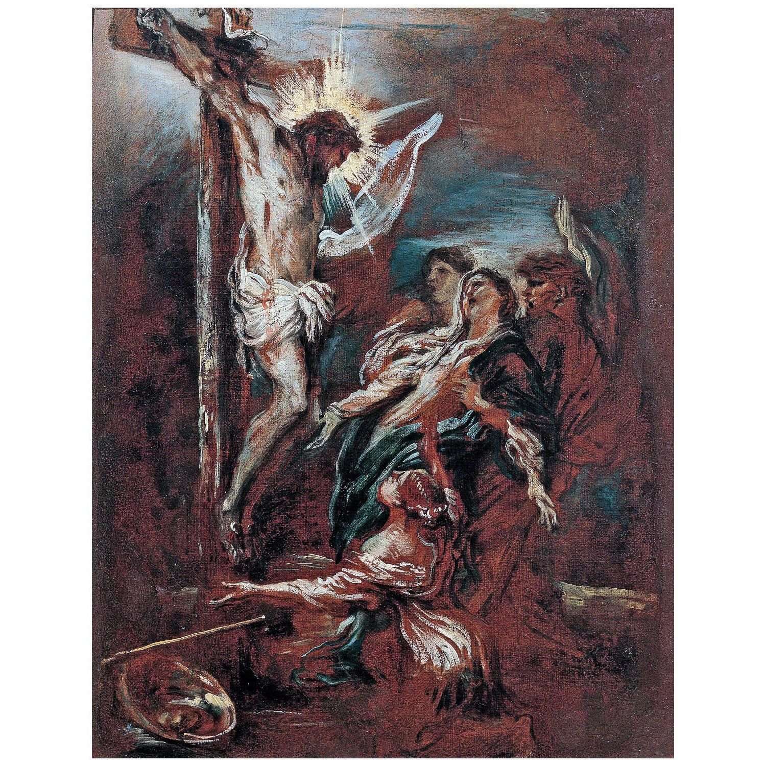  Giovanni Castiglione. Crocifissione. 1660. Palazzo Rosso Genova