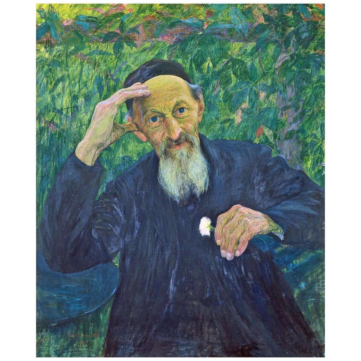  Giovanni Giacometti. Ritratto di mio padre. 1898. Casa Granda Stampa