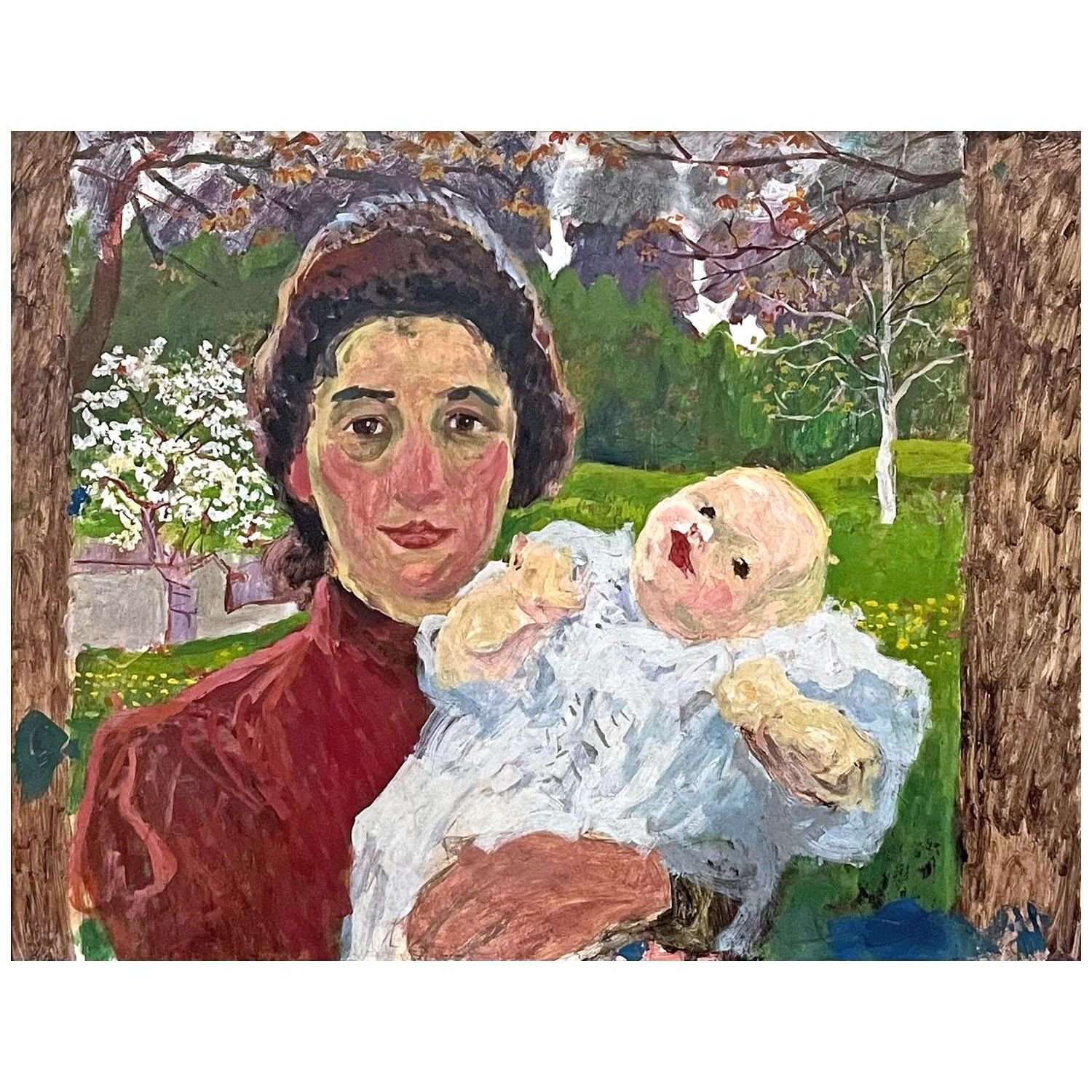  Giovanni Giacometti. Annetta e Alberto. 1902. Kunstmuseum Chur