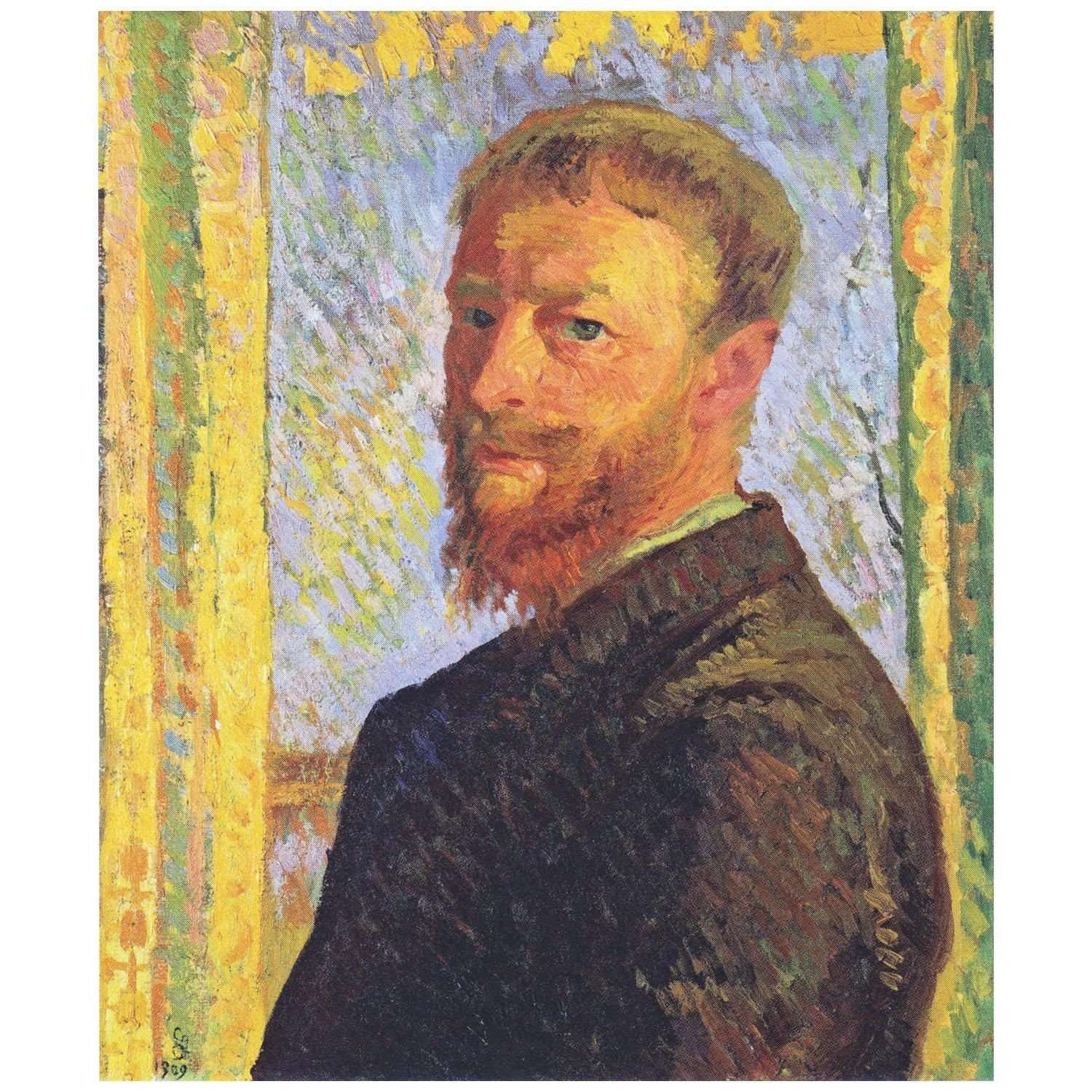  Giovanni Giacometti. Autoritratto. 1910. Kunstmuseum Winterthur