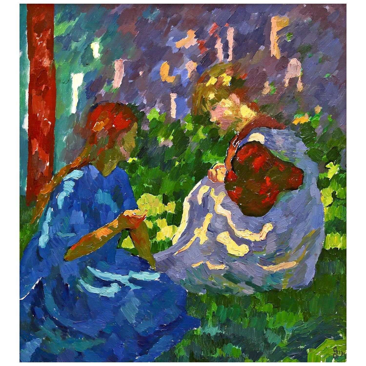  Giovanni Giacometti. Luce e ombra. 1912. Kunstmuseum Chur