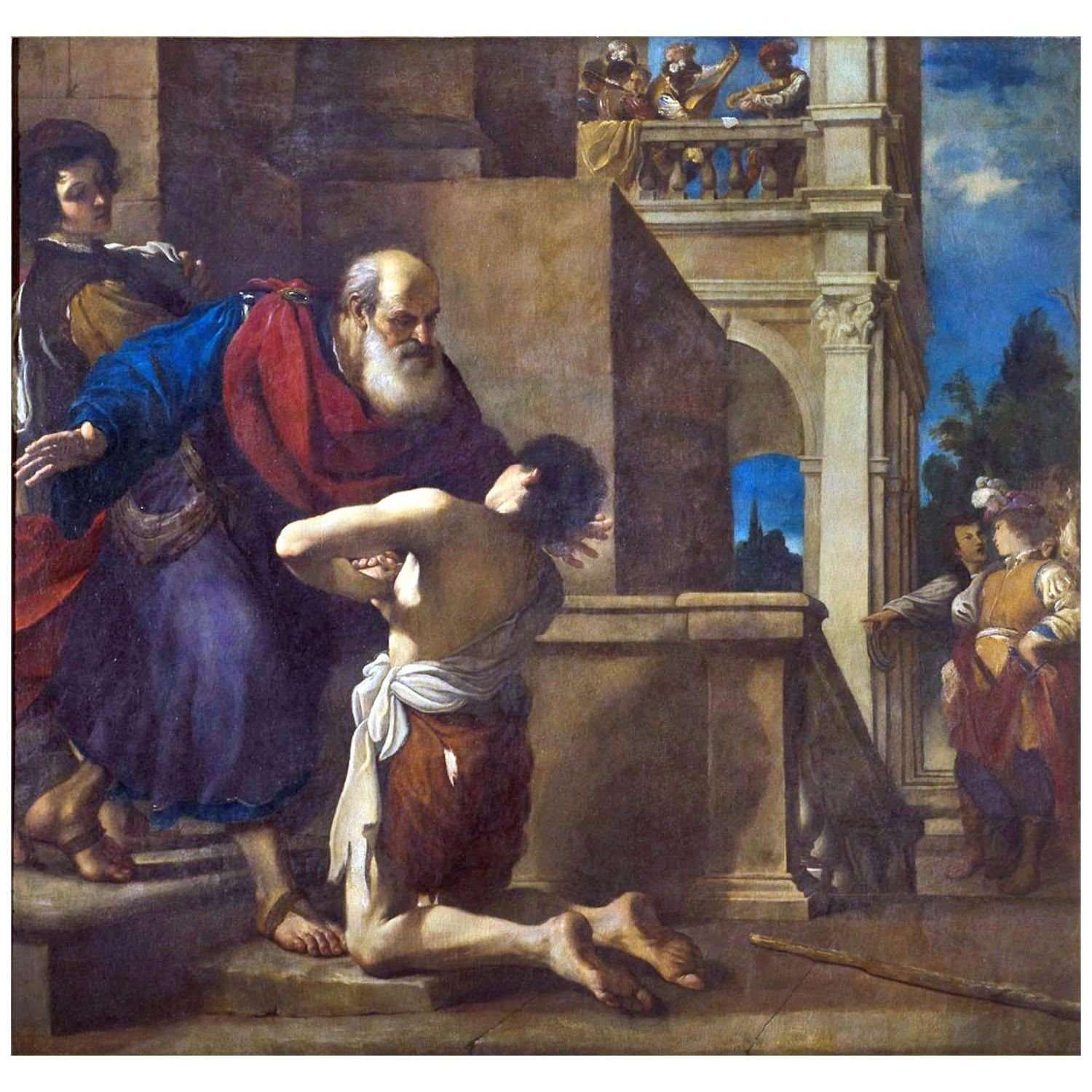  Guercino. Ritorno del figliol prodigo. 1617. Galleria Sabauda Torino