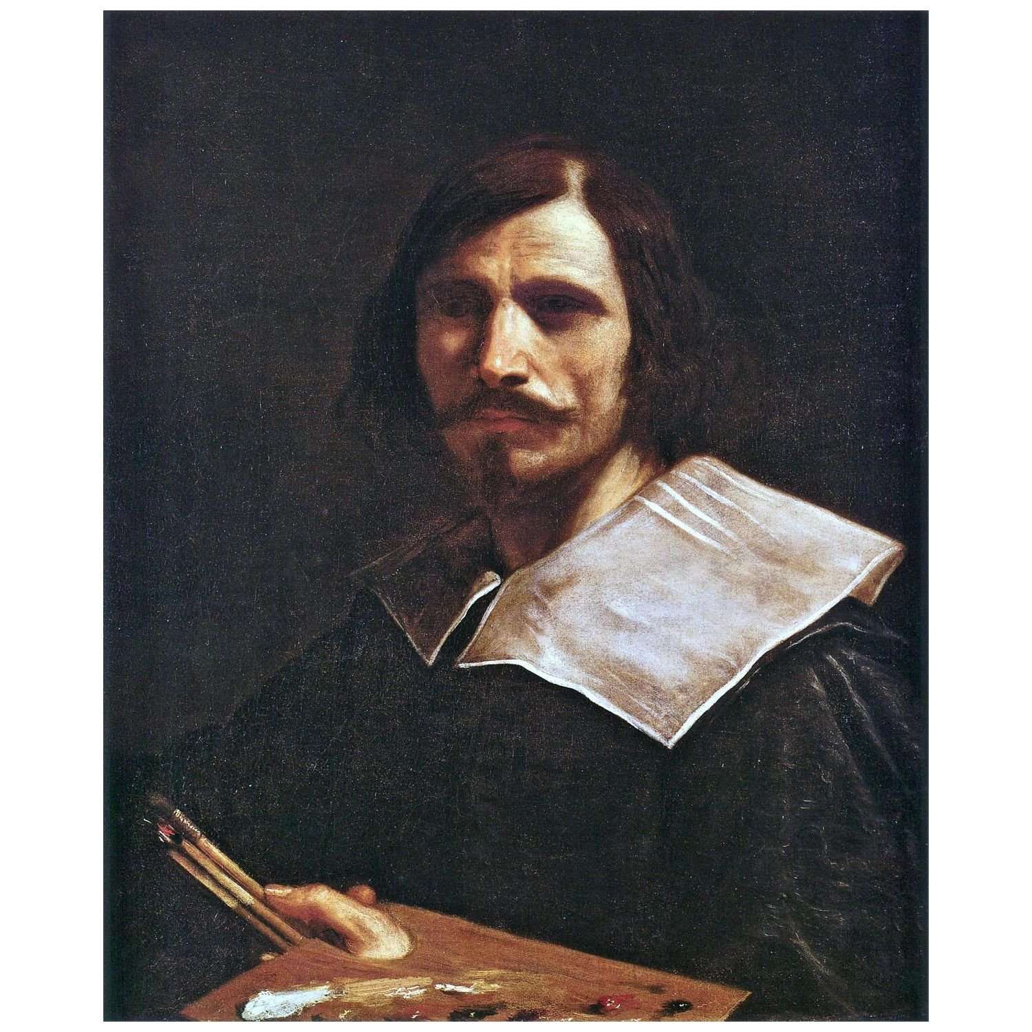  Guercino. Autoritratto. 1624. Musee du Louvre