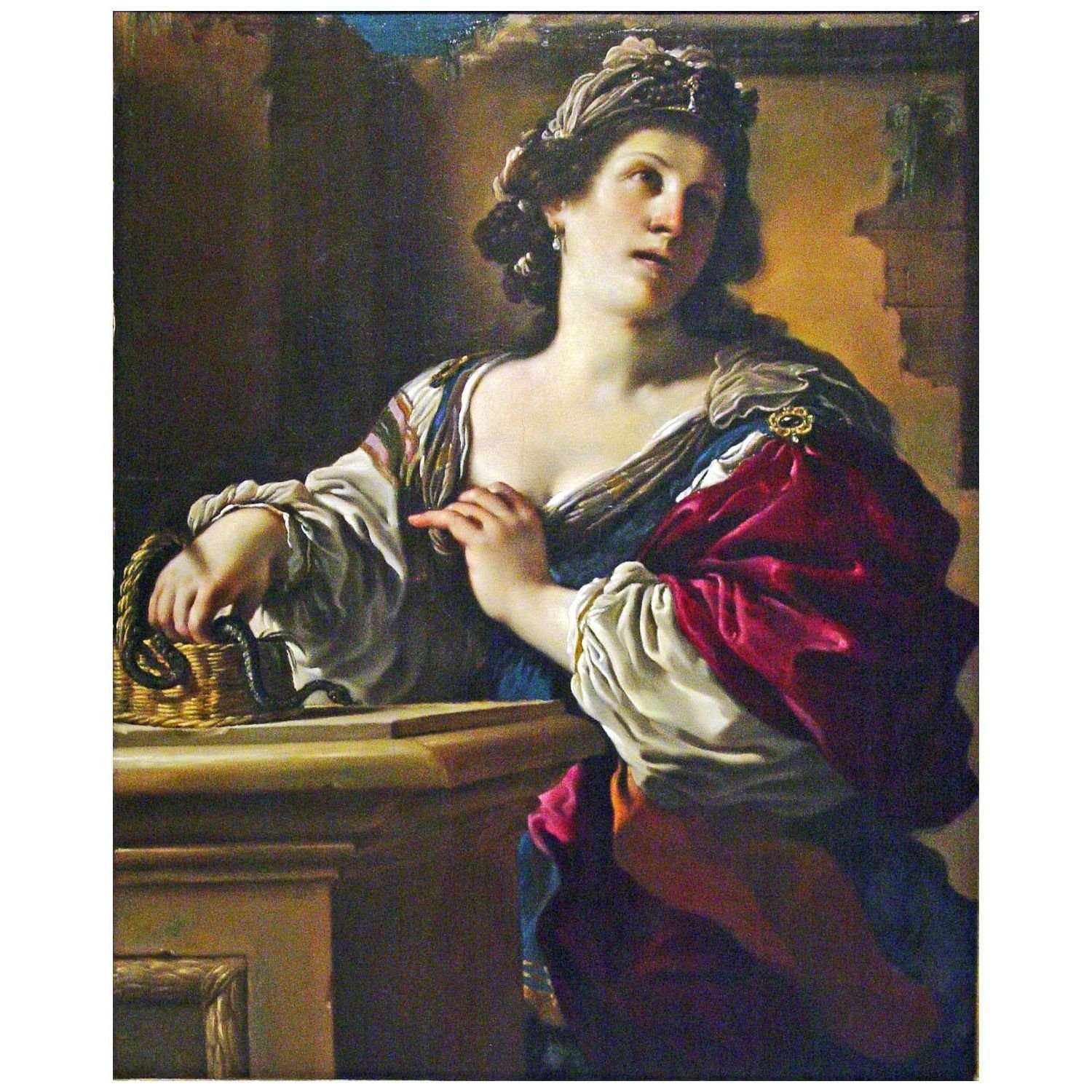  Guercino. Cleopatra. 1635. NGA Yerevan