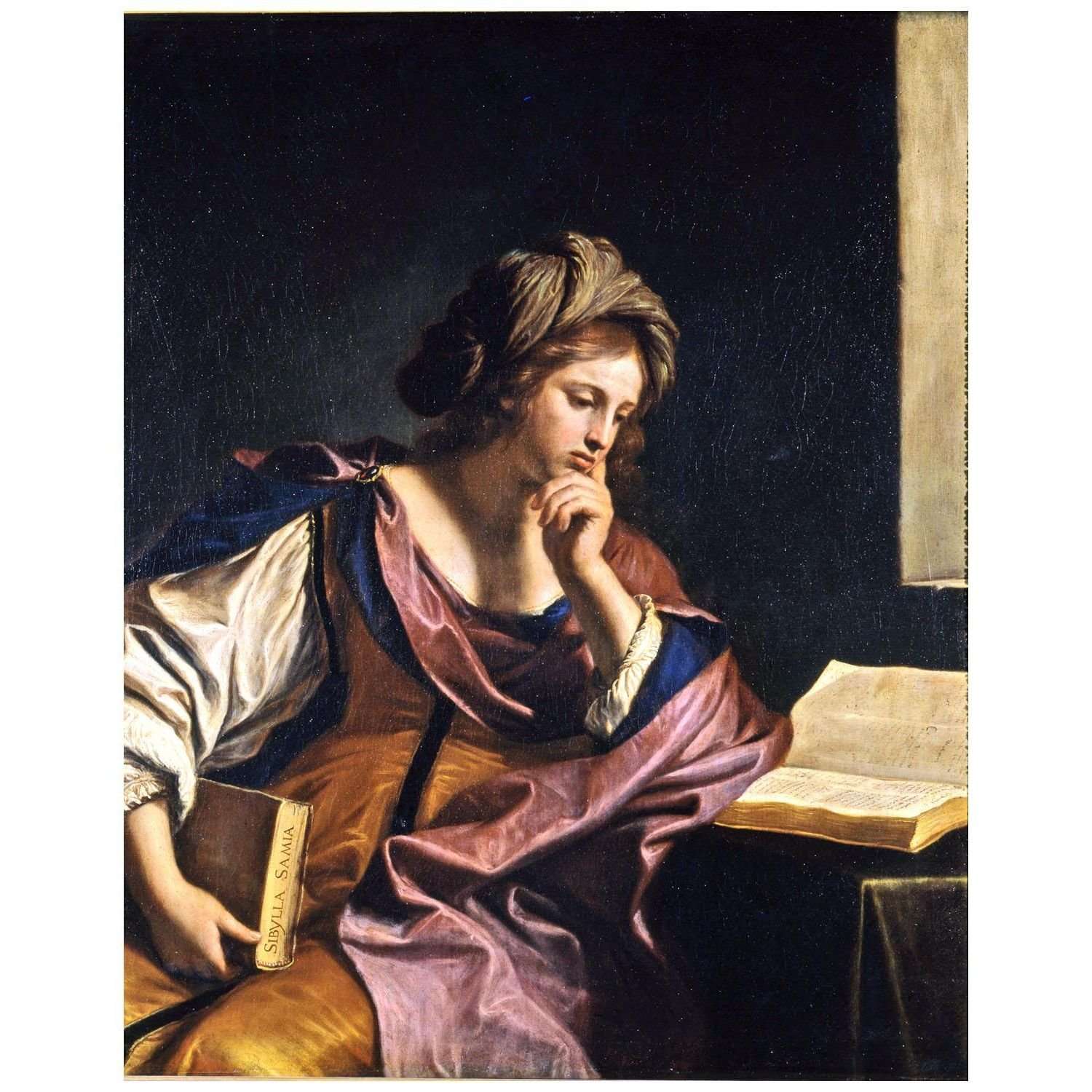  Guercino. Sibilla Samia. 1652. Palazzo Reale Genova