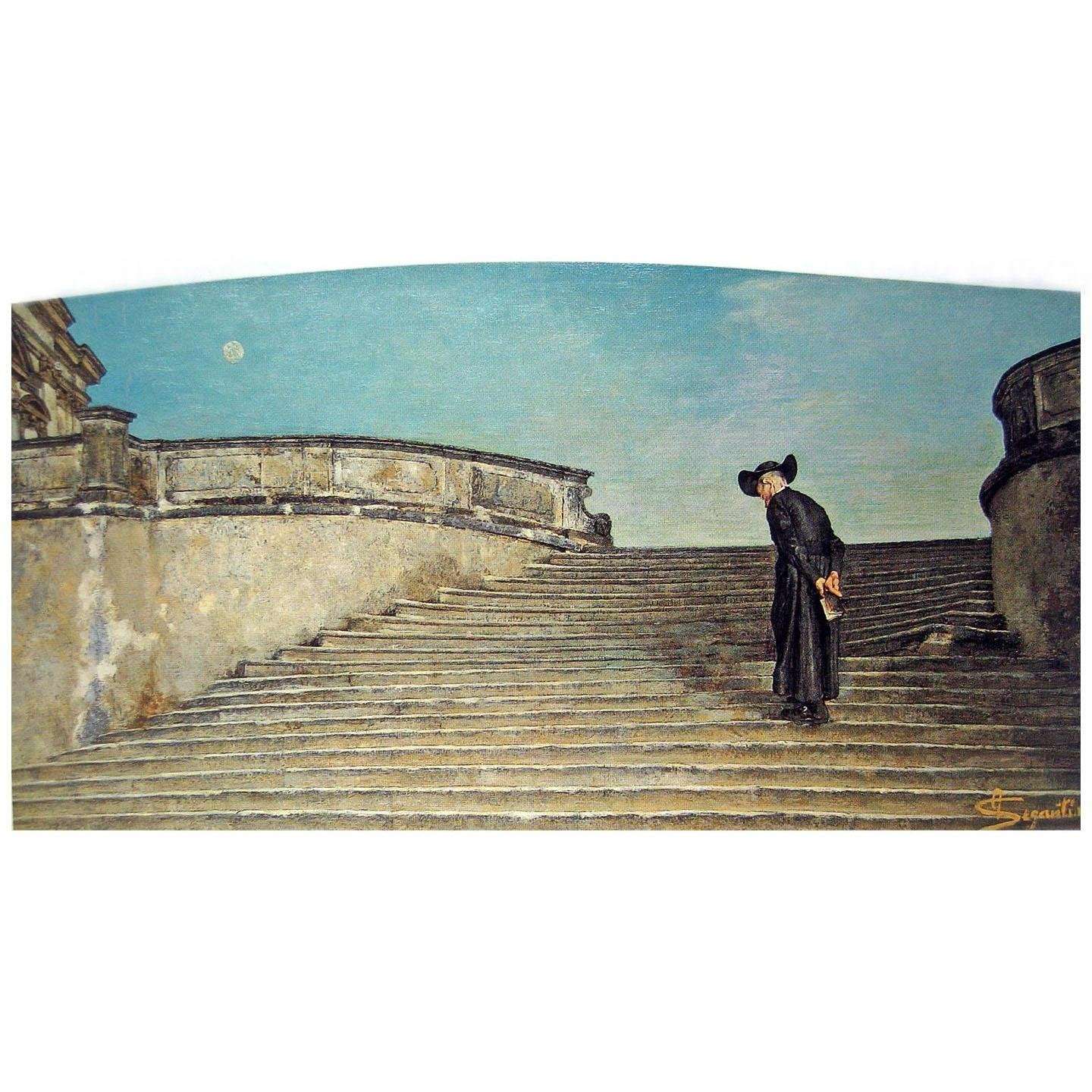 Giovanni Segantini. A messa prima. 1885. Kunstmuseum St. Gallen