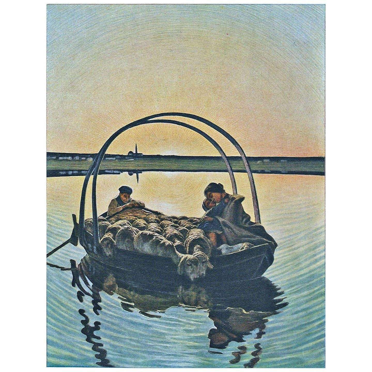  Giovanni Segantini. Ave Maria a trasbordo. 1886. Kunstmuseum St. Gallen