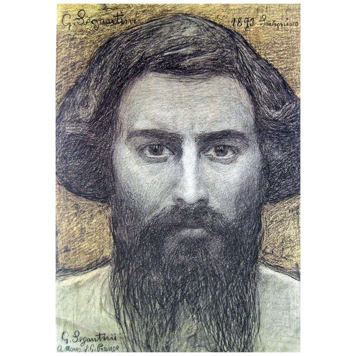  Giovanni Segantini. Autoritratto. 1893. Kunstmuseum St. Gallen