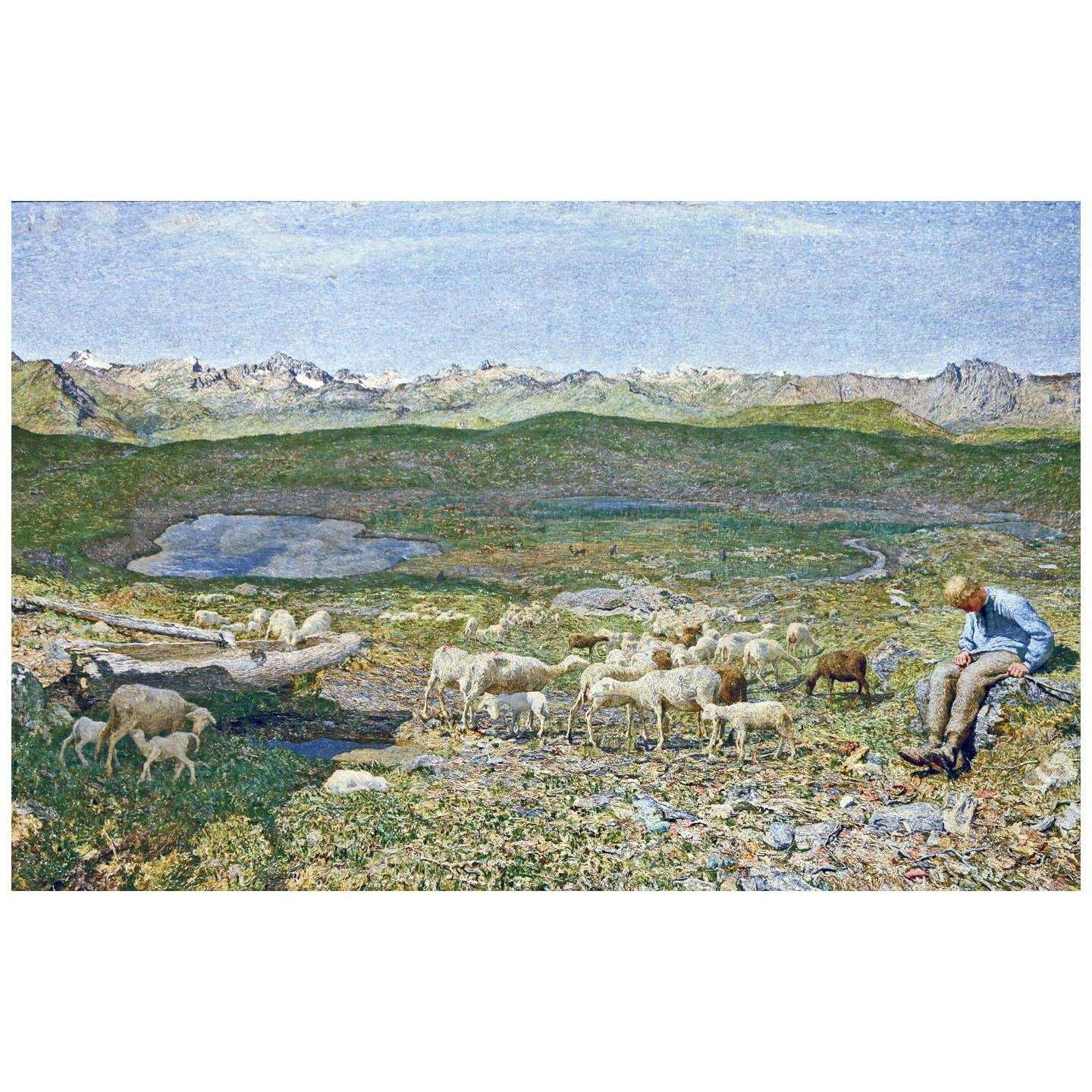  Giovanni Segantini. Paesaggio alpino. 1895. Kunsthaus Zurich