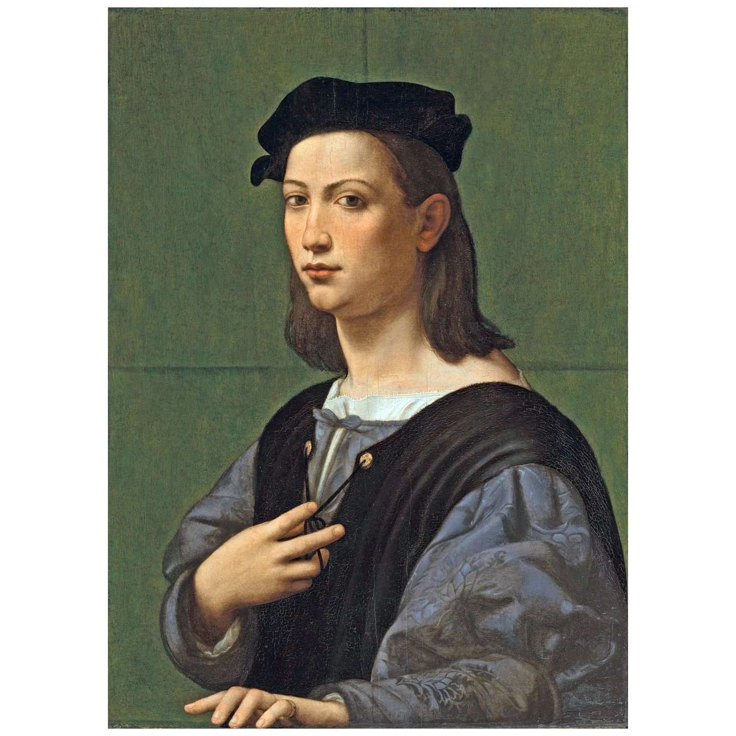  Giuliano Bugiardini. Ritratto di un giovane uomo. 1520. Private collection