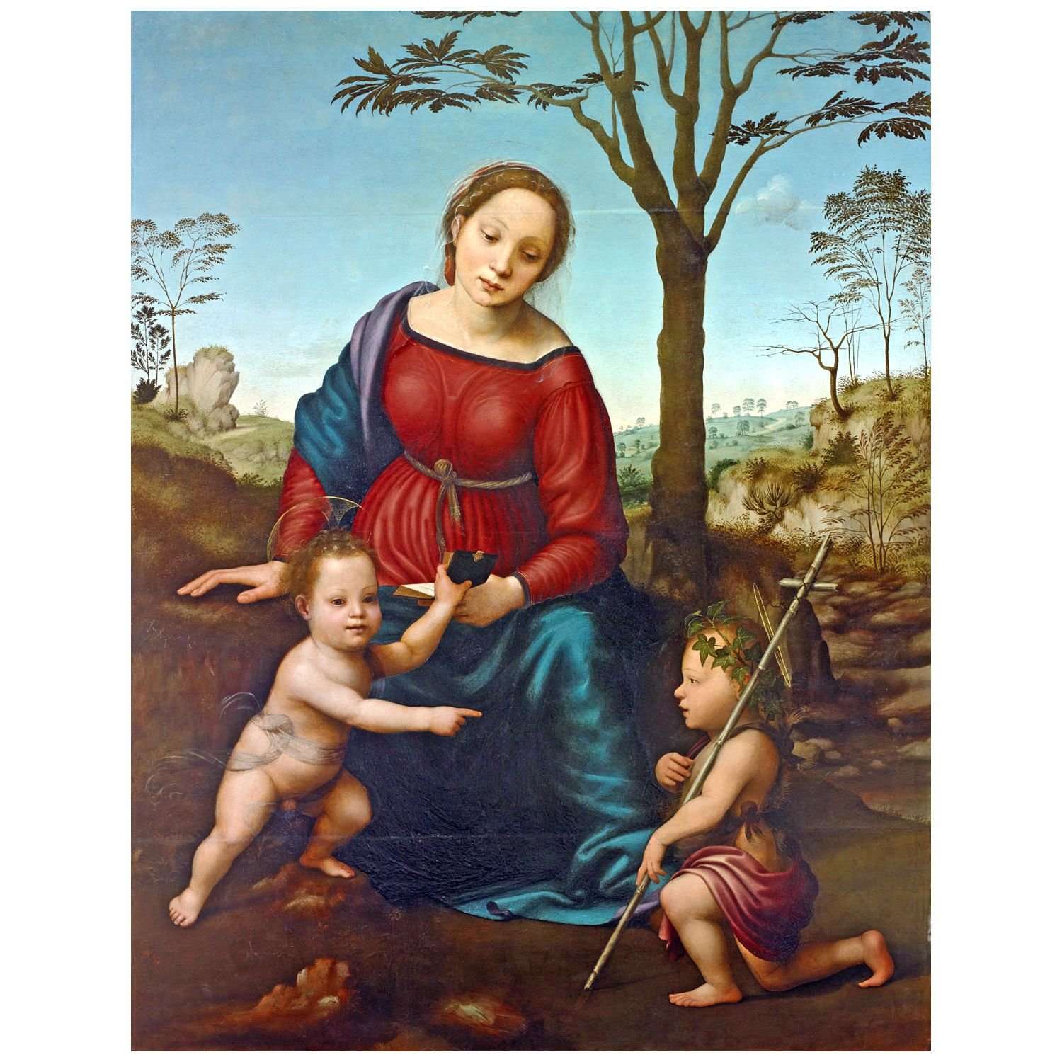  Giuliano Bugiardini. Madonna col Bambino. 1523. Museum of Fine Arts Houston