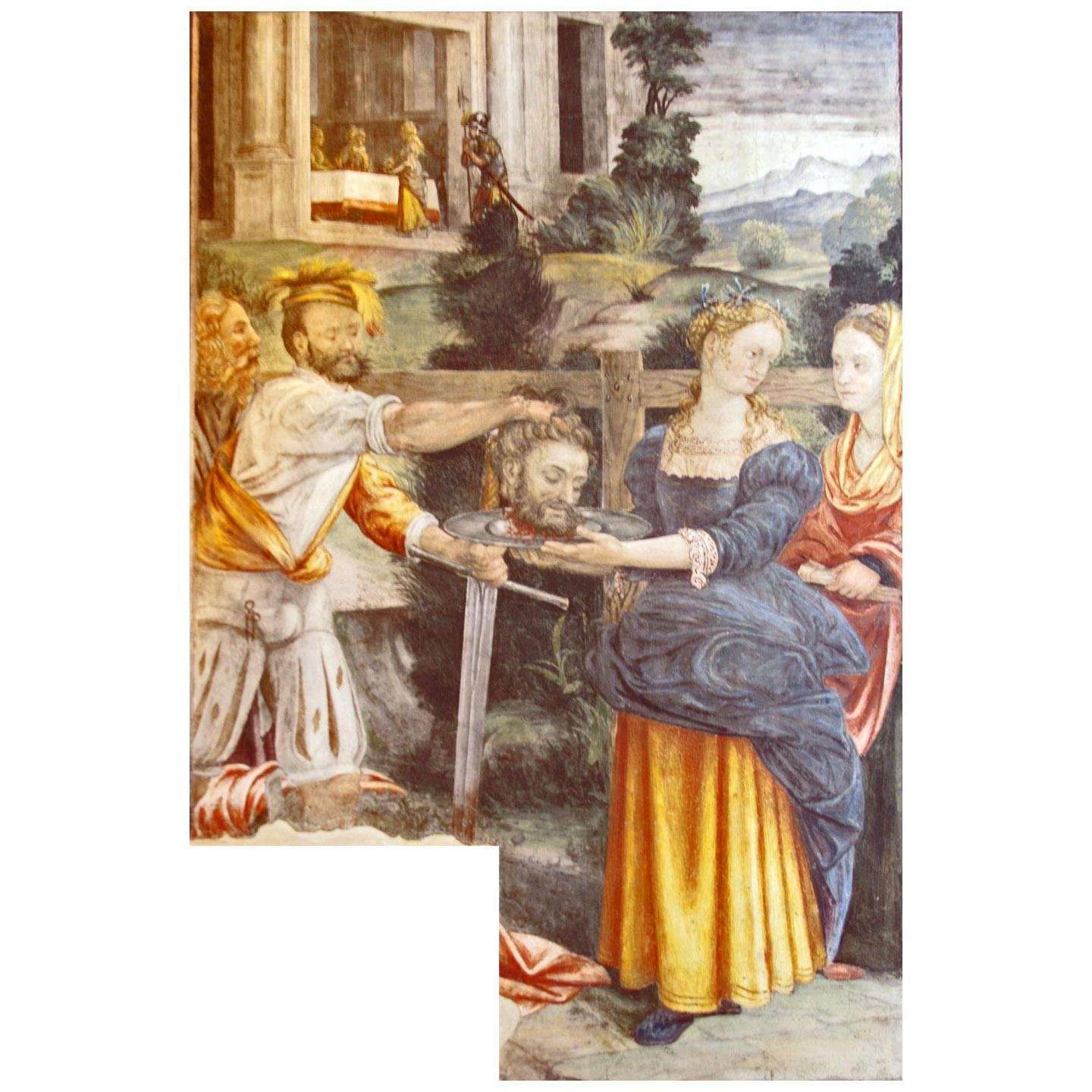  Giuseppe Arcimboldo. Decapitazione di Giovanni Battista. 1554. San Maurizio Milano