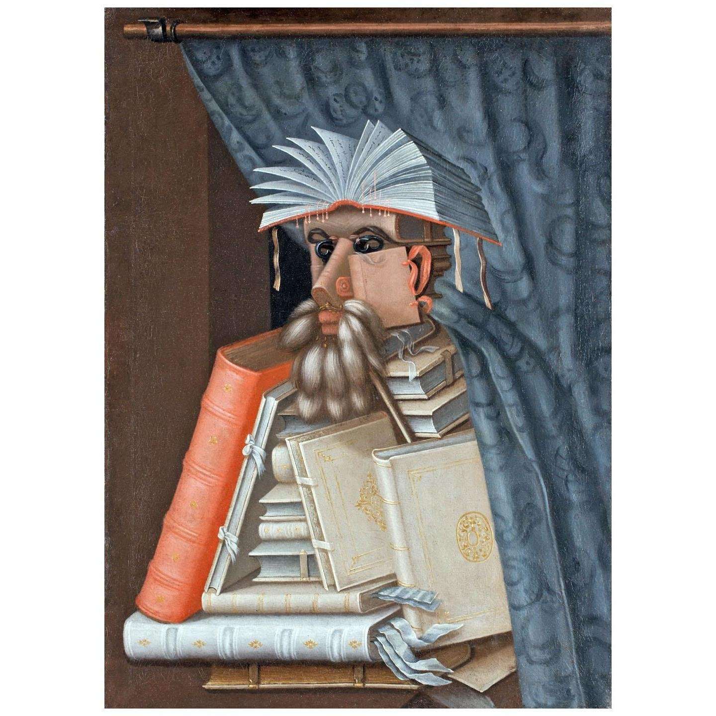  Giuseppe Arcimboldo. Bibliotecario. 1562. Skoklosters slott Stockholm