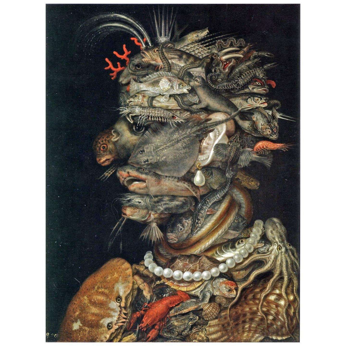  Giuseppe Arcimboldo. Acqua. 1566. Kunsthistorisches Museum Wien
