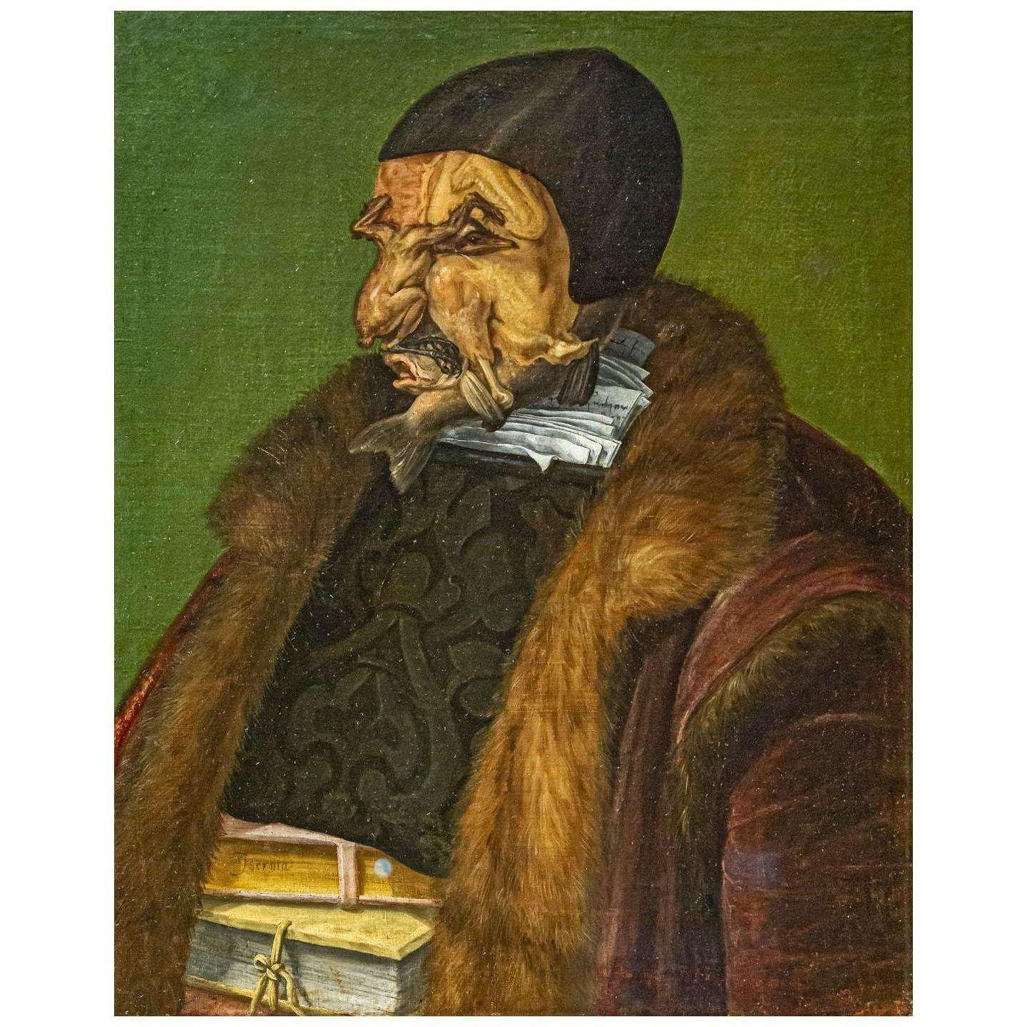  Giuseppe Arcimboldo. Avvocatto. 1566. Nationalmuseum Stockholm