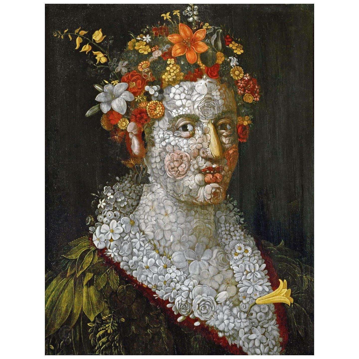  Giuseppe Arcimboldo. Flora. 1588. Private collection