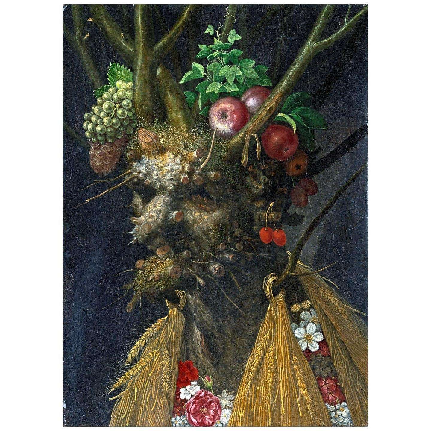  Giuseppe Arcimboldo. Quattro stagioni in una testa. 1590. NGA Washington
