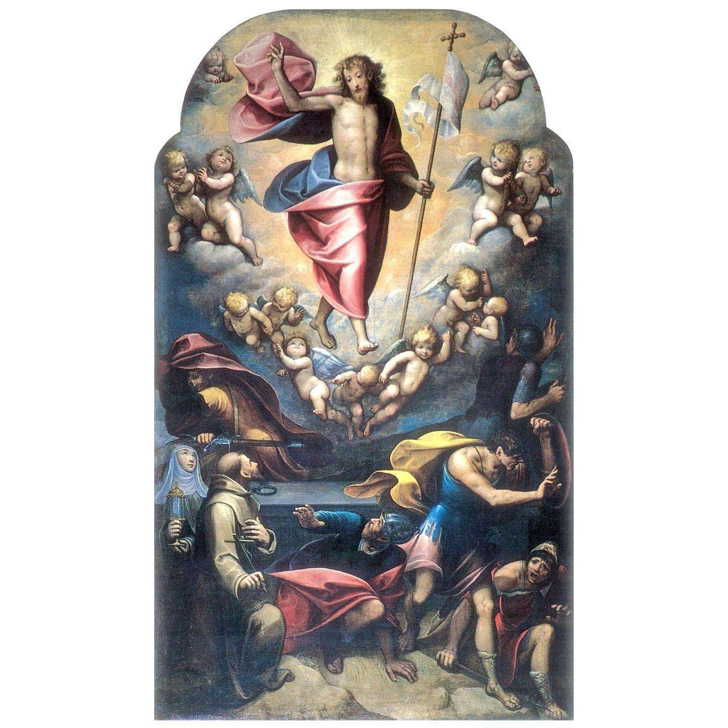  Guglielmo Caccia. La Resurrezione di Cristo. 1600. Chiesa di San Giorgio, Chieri