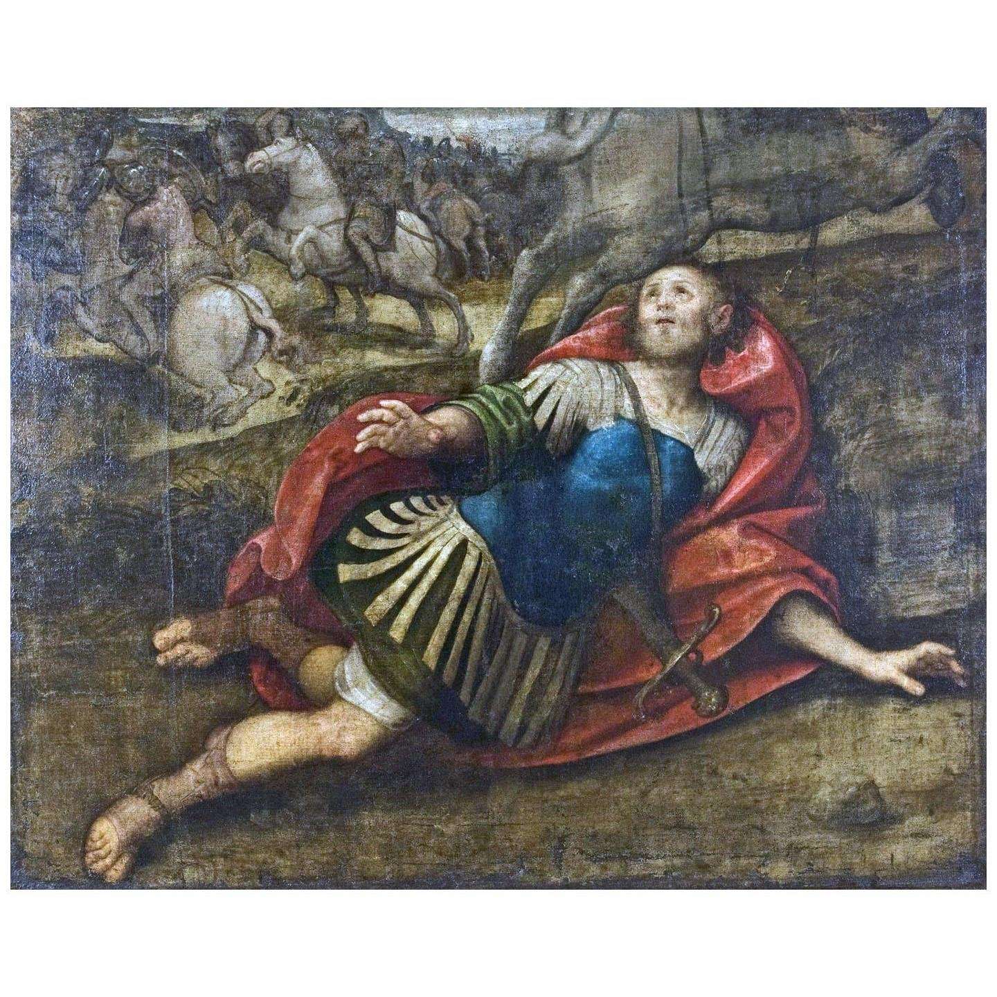  Guglielmo Caccia. Caduta di San Paolo. 1605. Pinacoteca Varallo