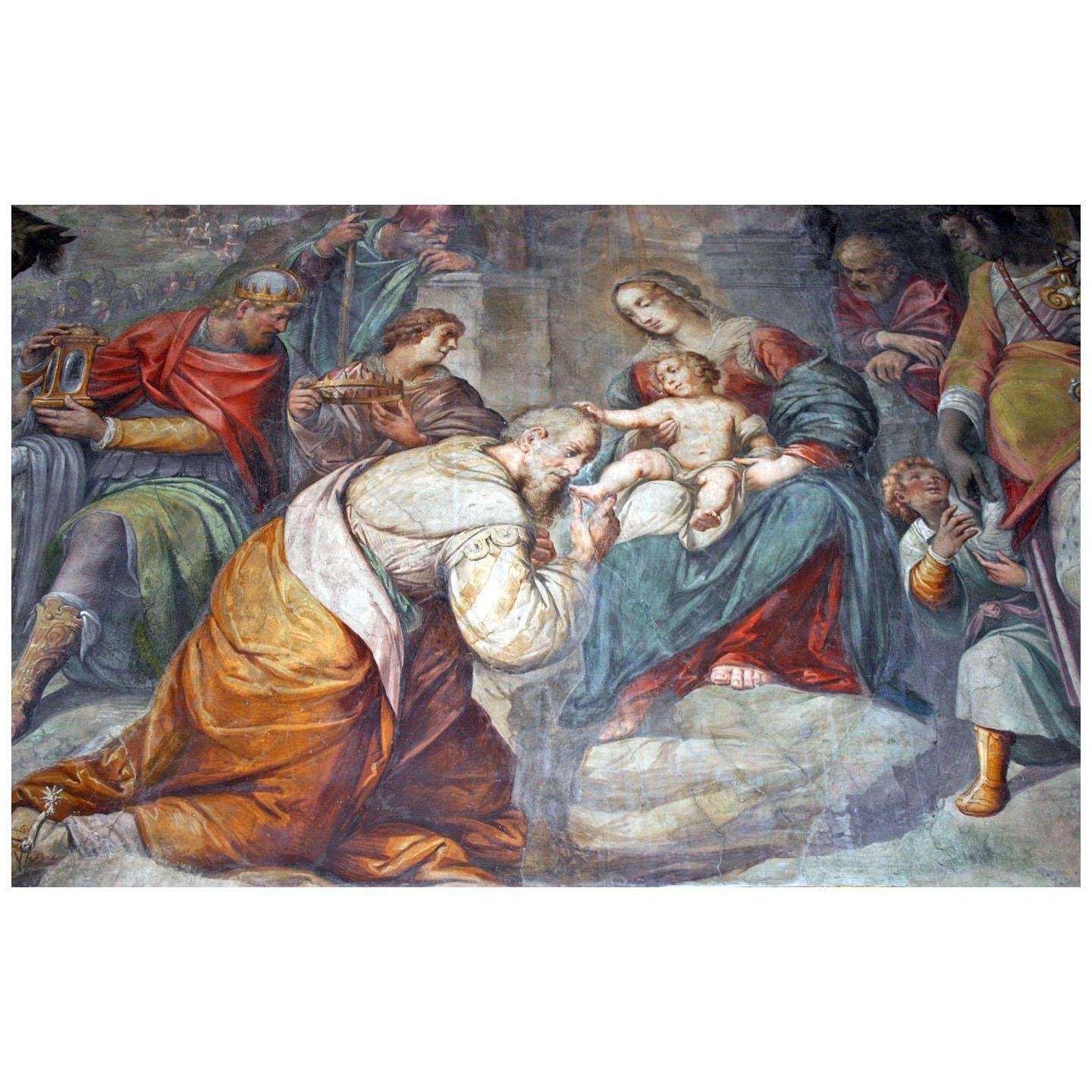  Guglielmo Caccia. Adorazione dei Magi. 1615. Chiesa SantAlessandro, Milano