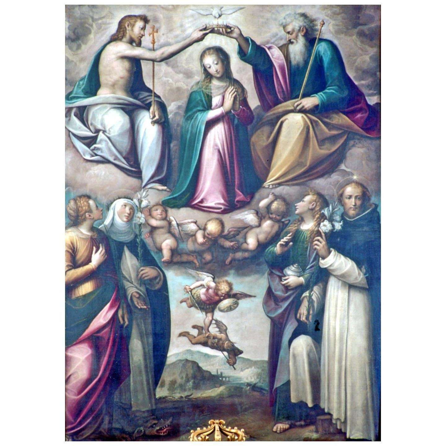  Guglielmo Caccia. Incoronazione della Virgine. Chiesa di S. Margherita Chieri