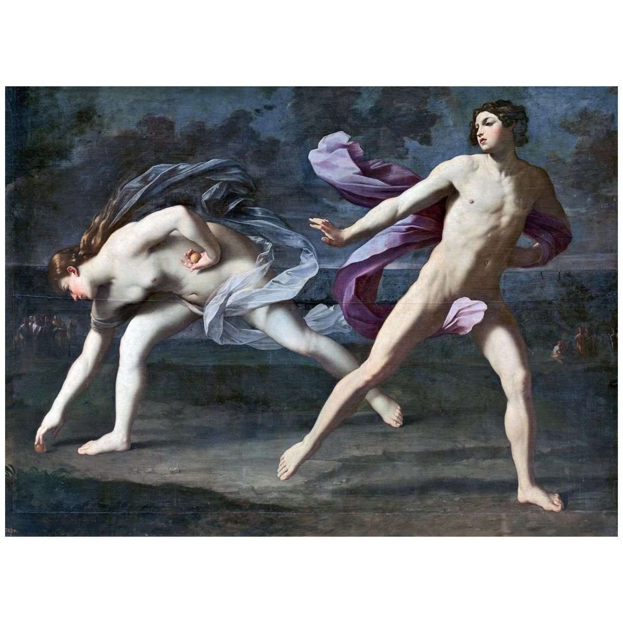  Guido Reni. Hippomenes and Atalanta. 1618-1619. Museo del Prado