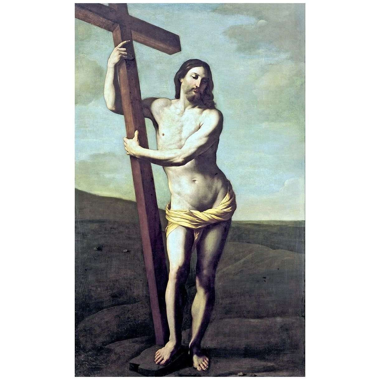  Guido Reni. Ges? con la croce. 1621. Real Academia Madrid