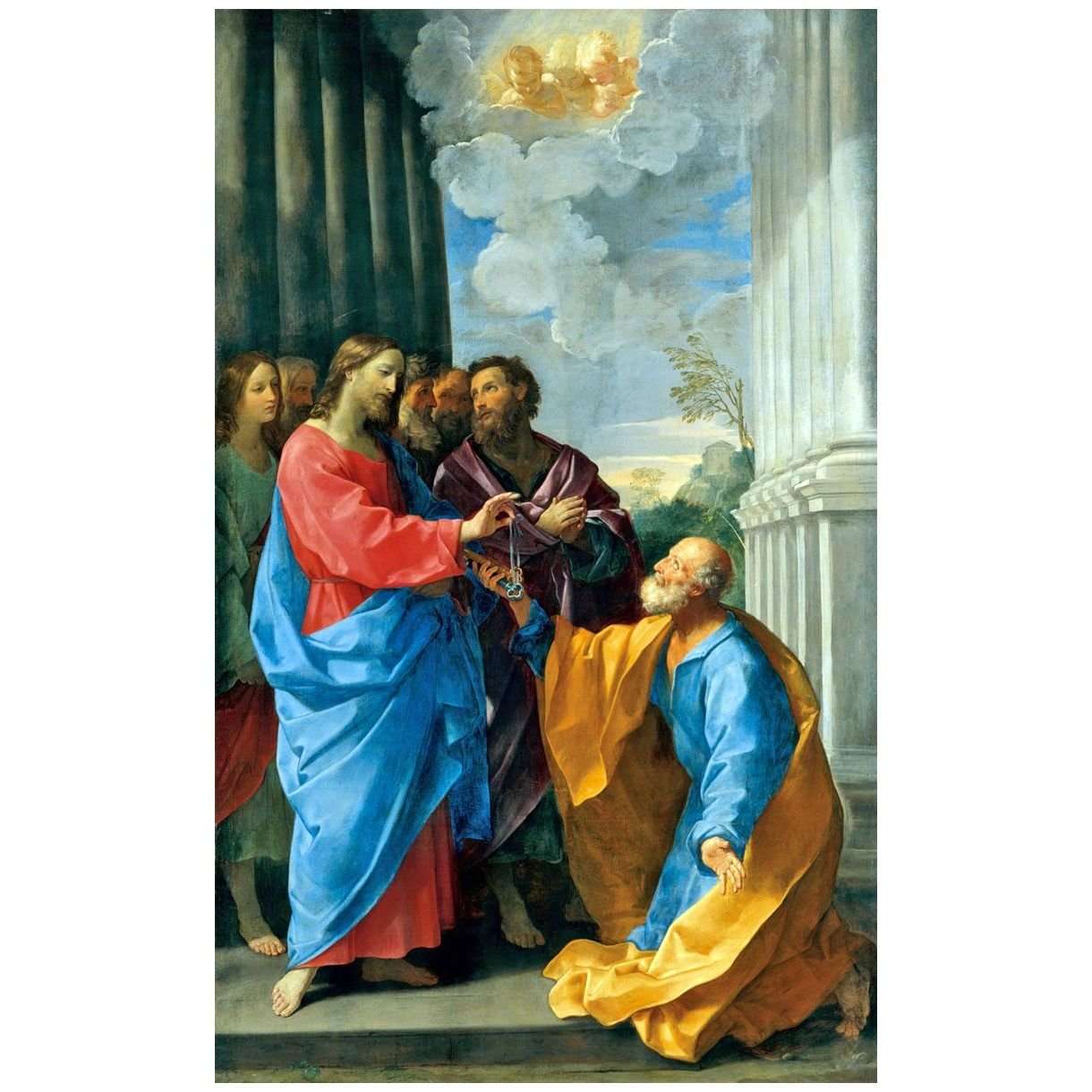  Guido Reni. Consegna delle chiavi. 1625. Louvre