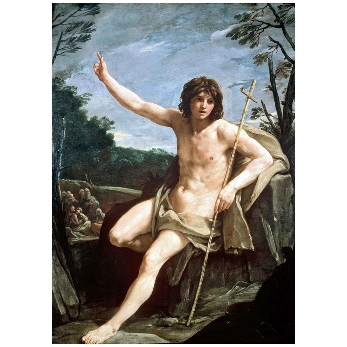  Guido Reni. San Giovanni Battista. 1636-1637. Dulwich Art Gallery London