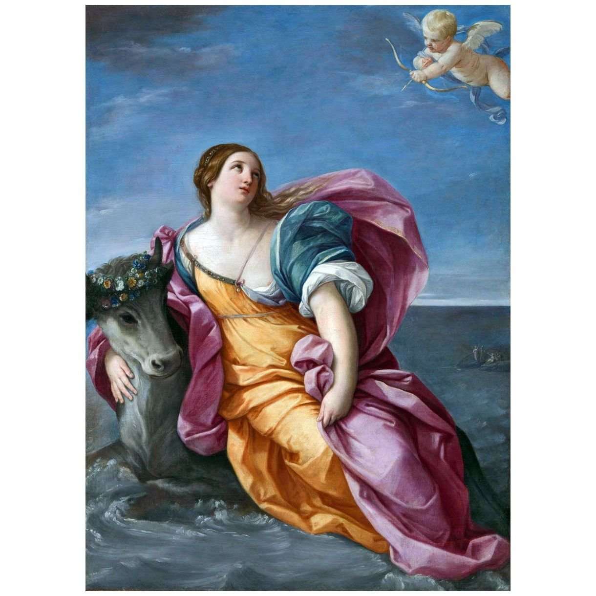  Guido Reni. Il Rapimento Dell'Europa. 1637. National Gallery London